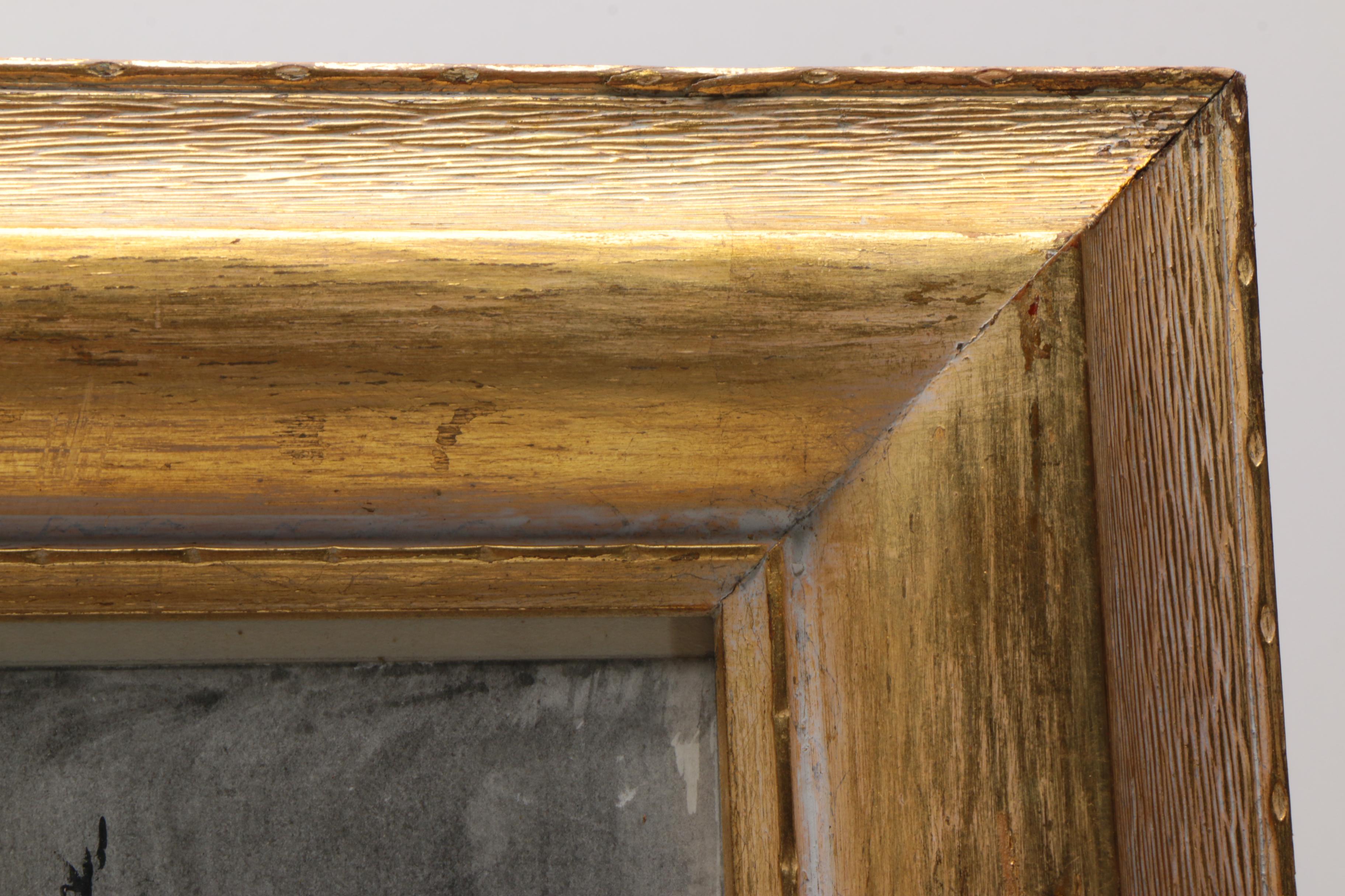 Bernard Segal Watercolor and Ink on Paper