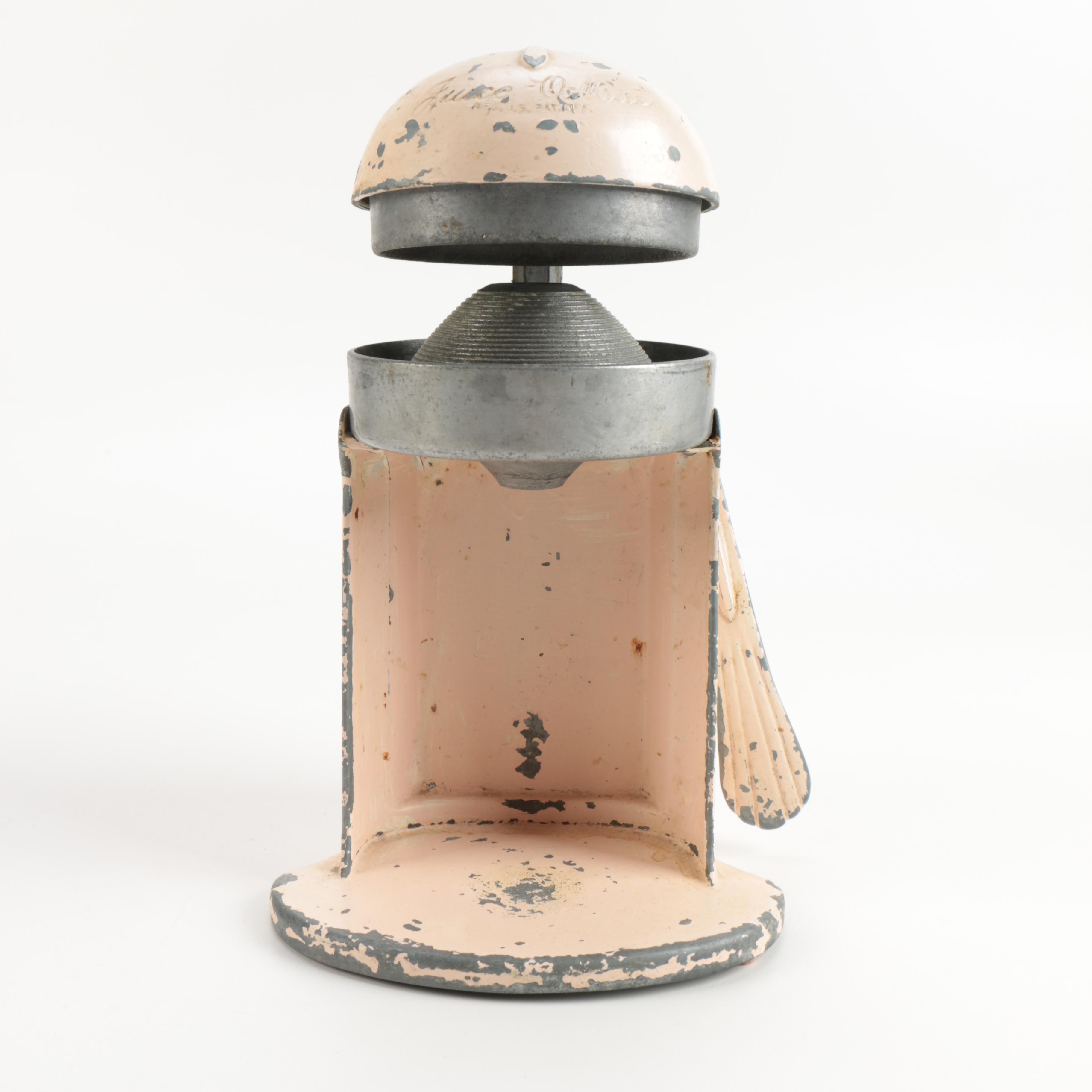 1950s Rival Juice-O-Mat Cast Iron Juicer