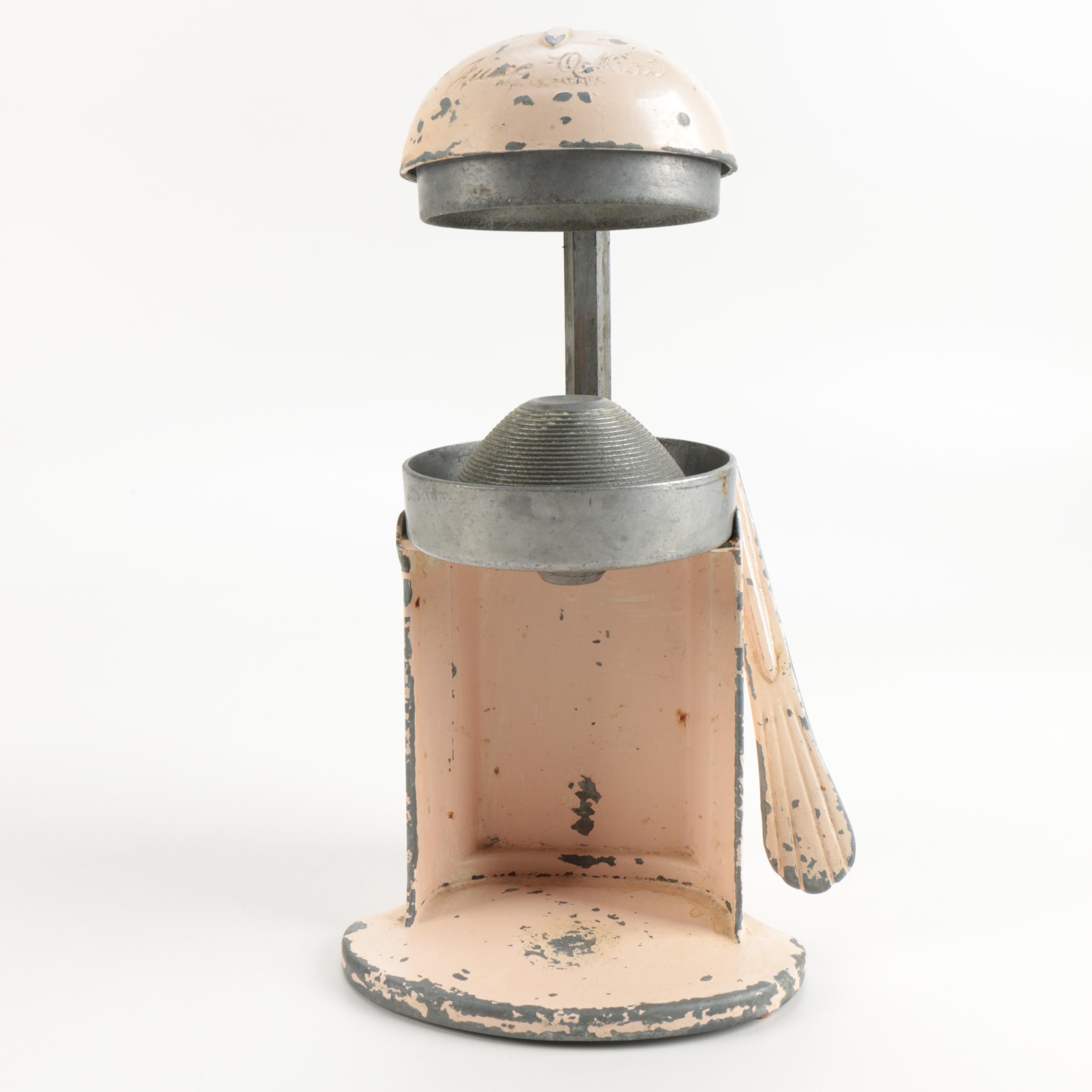 1950s Rival Juice-O-Mat Cast Iron Juicer