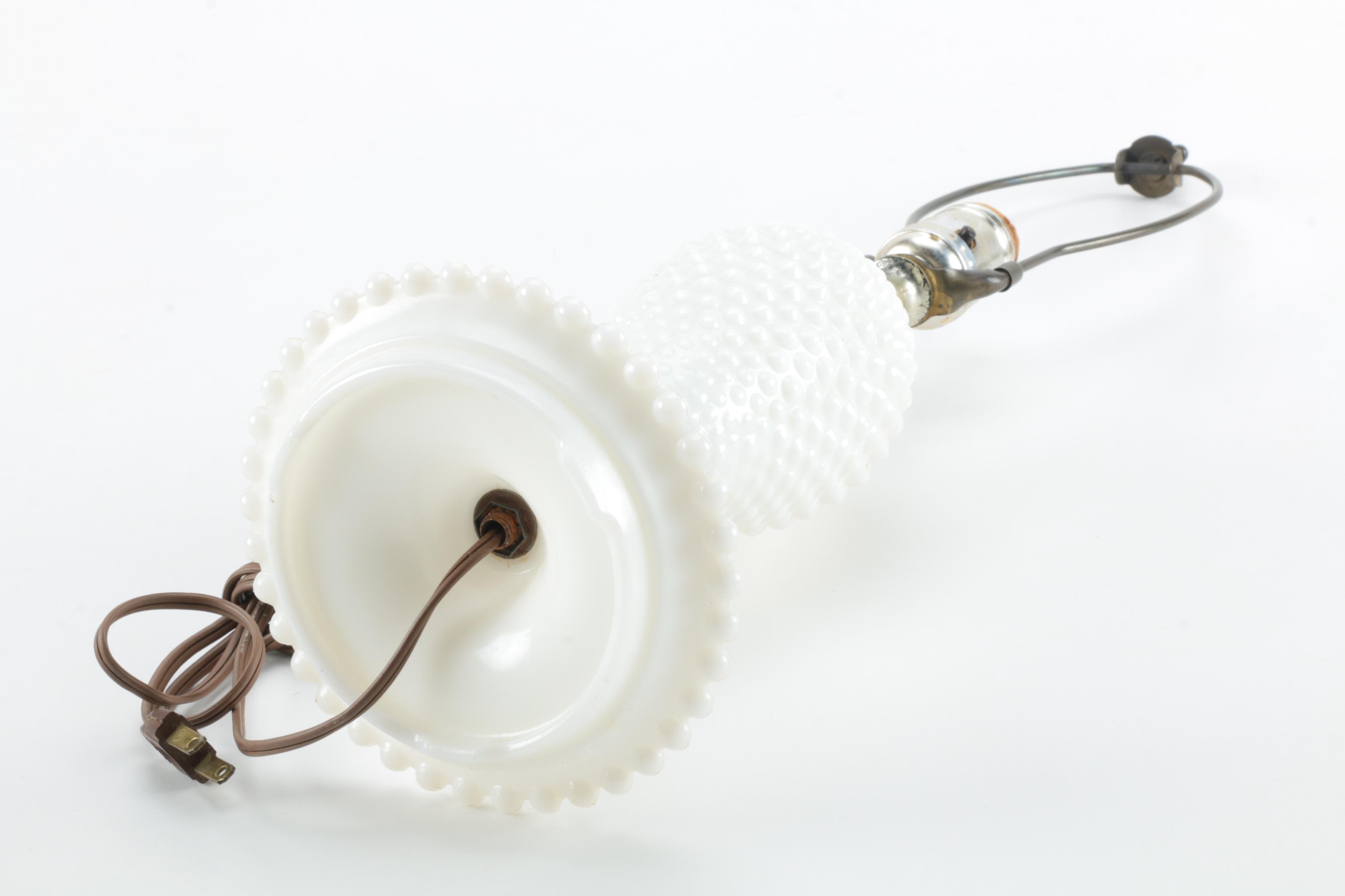 Milk Glass Table Lamps