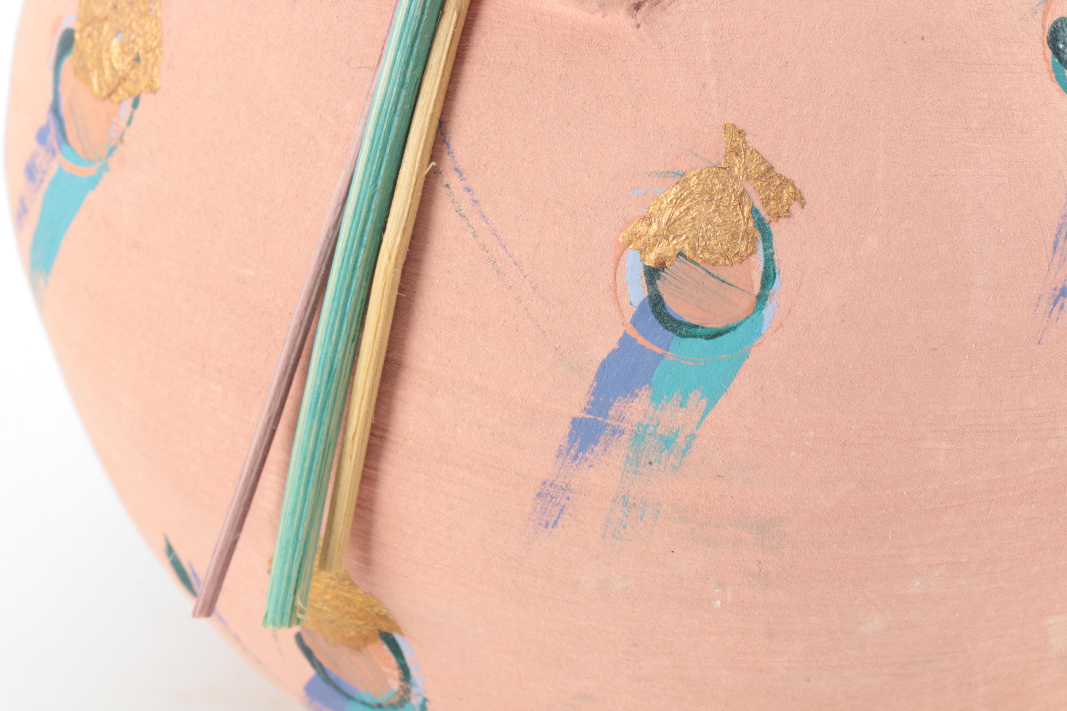 Hand Thrown Stoneware Decorative Jar by Laura Ross