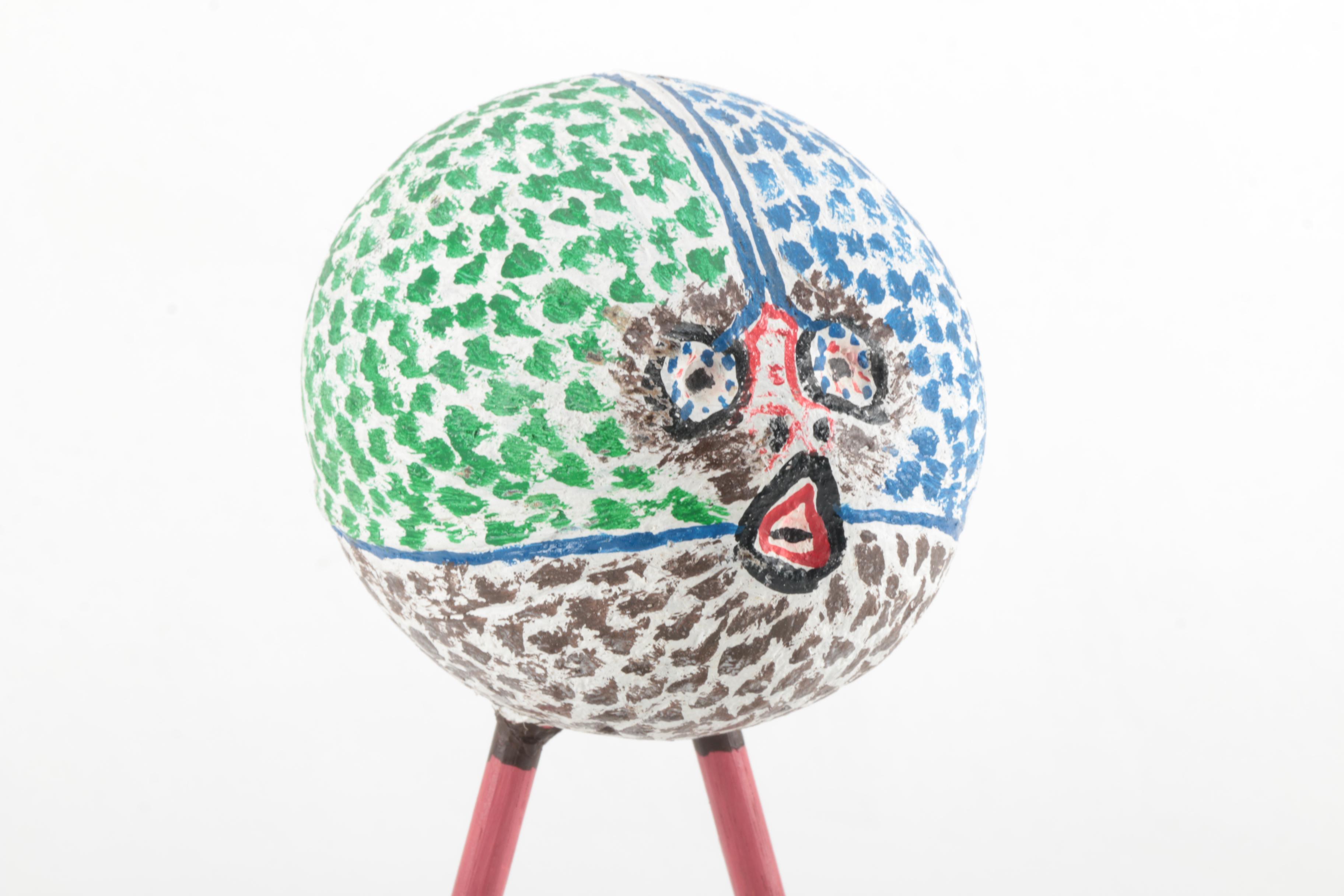 Marvin Finn Folk Art Bird Sculpture