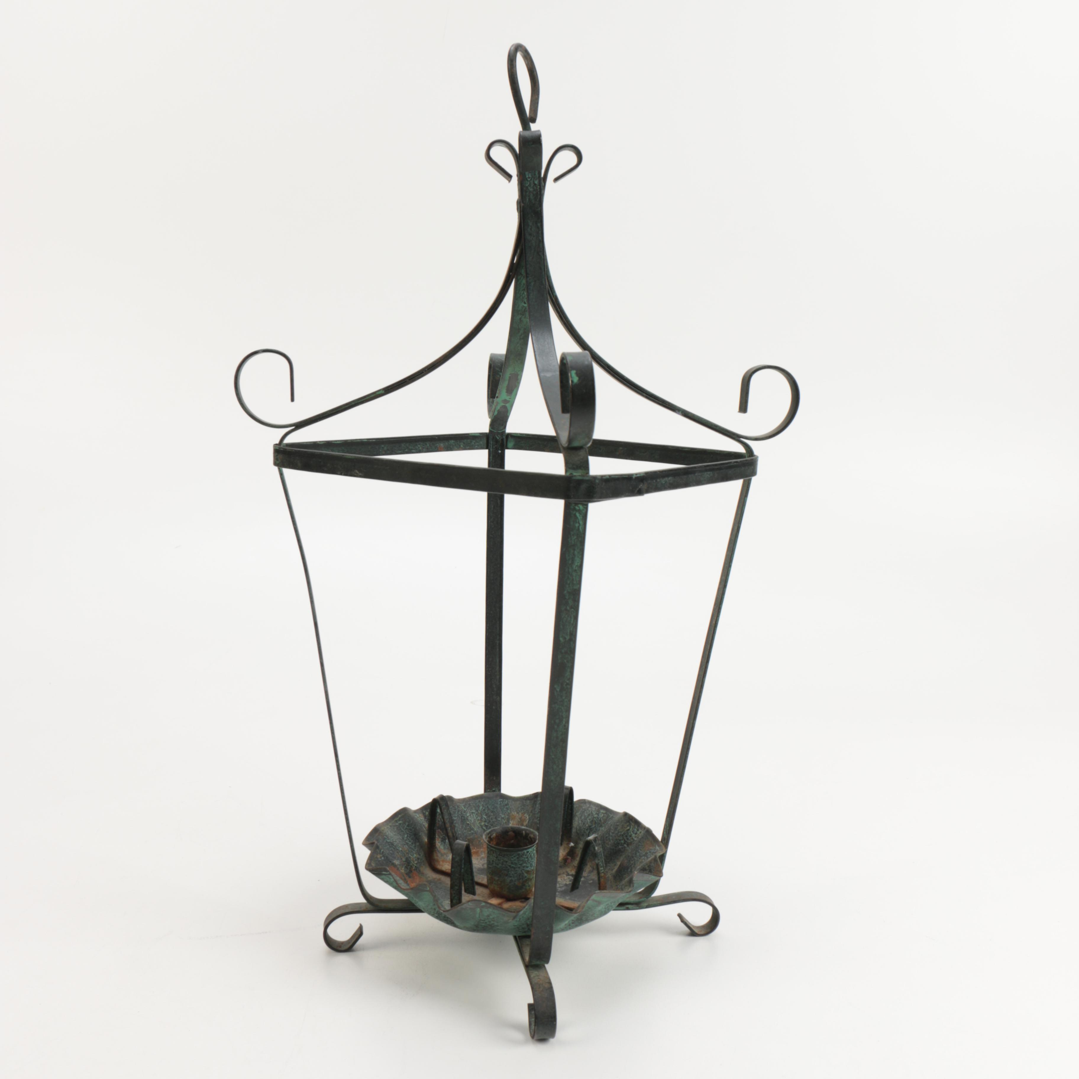 Wrought Iron Candleholders