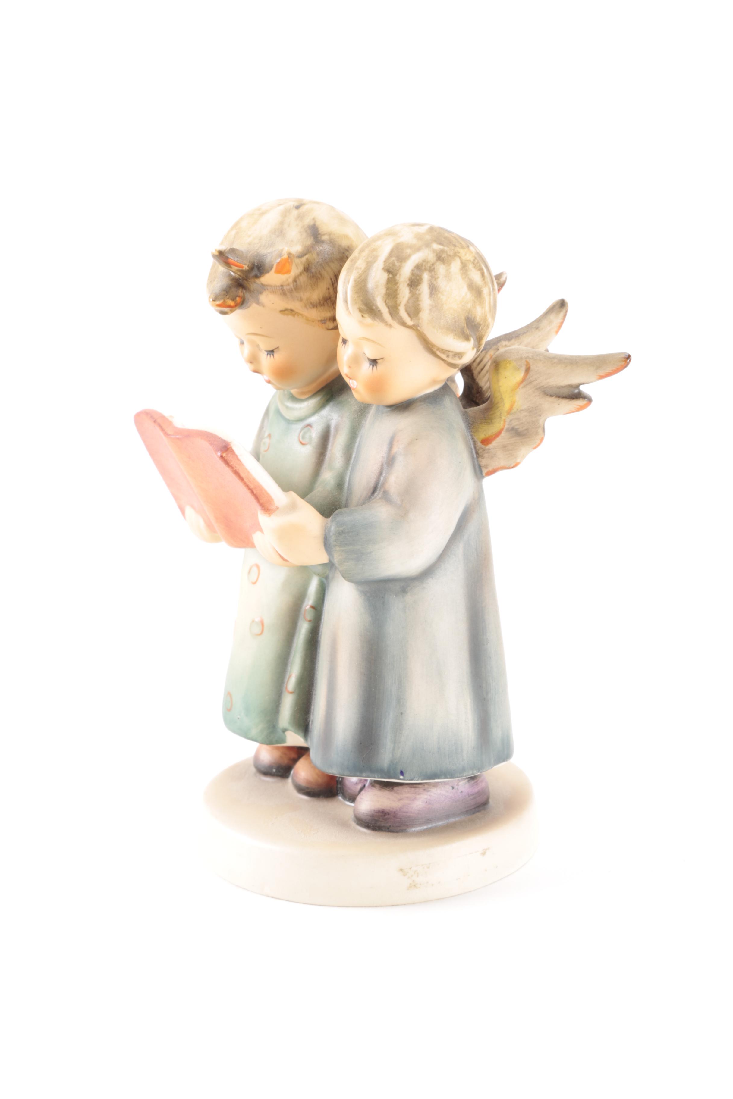 Vintage Goebel Hummel "Angel Duet" Figurine