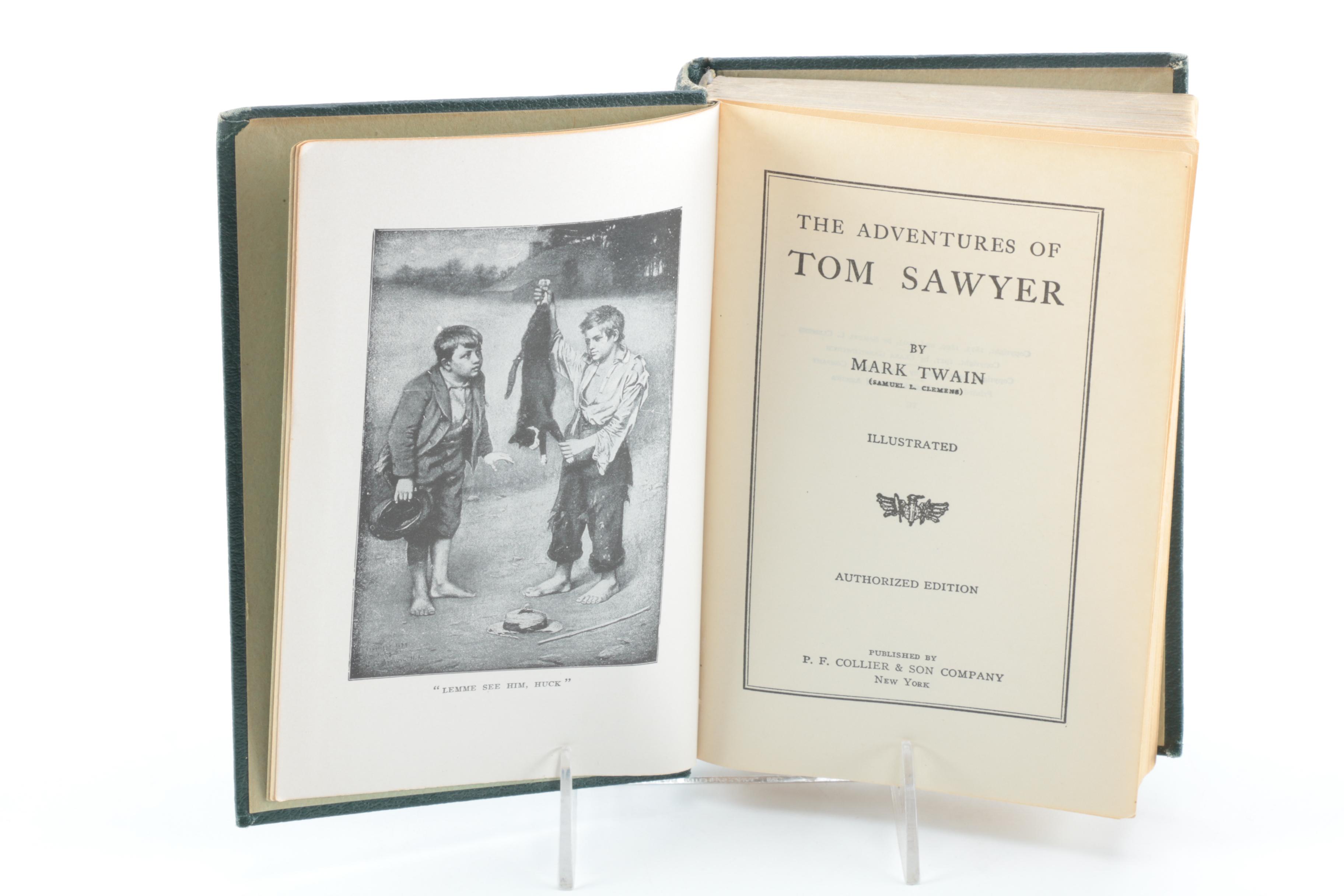 Mark Twain Illustrated Novel Set