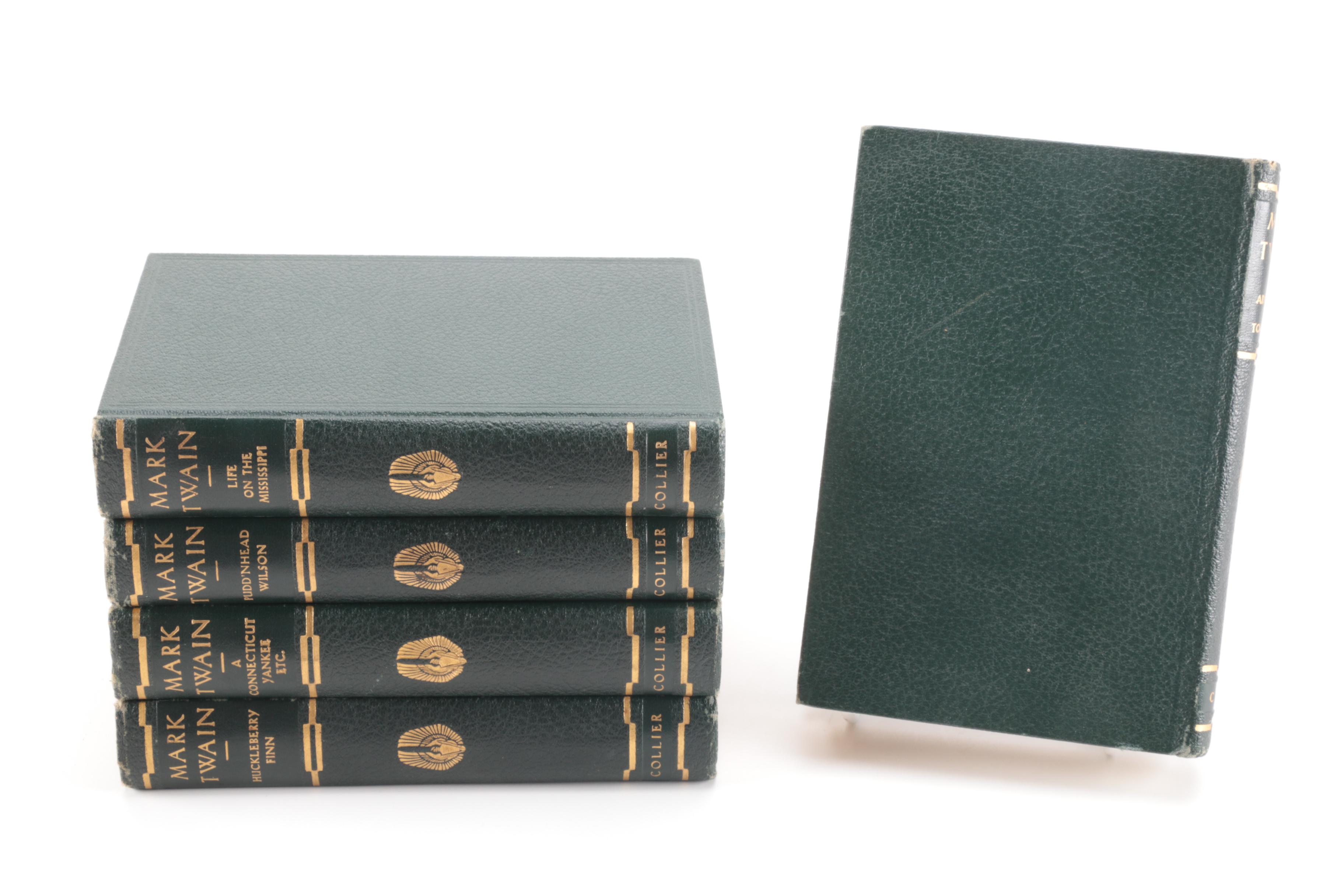 Mark Twain Illustrated Novel Set