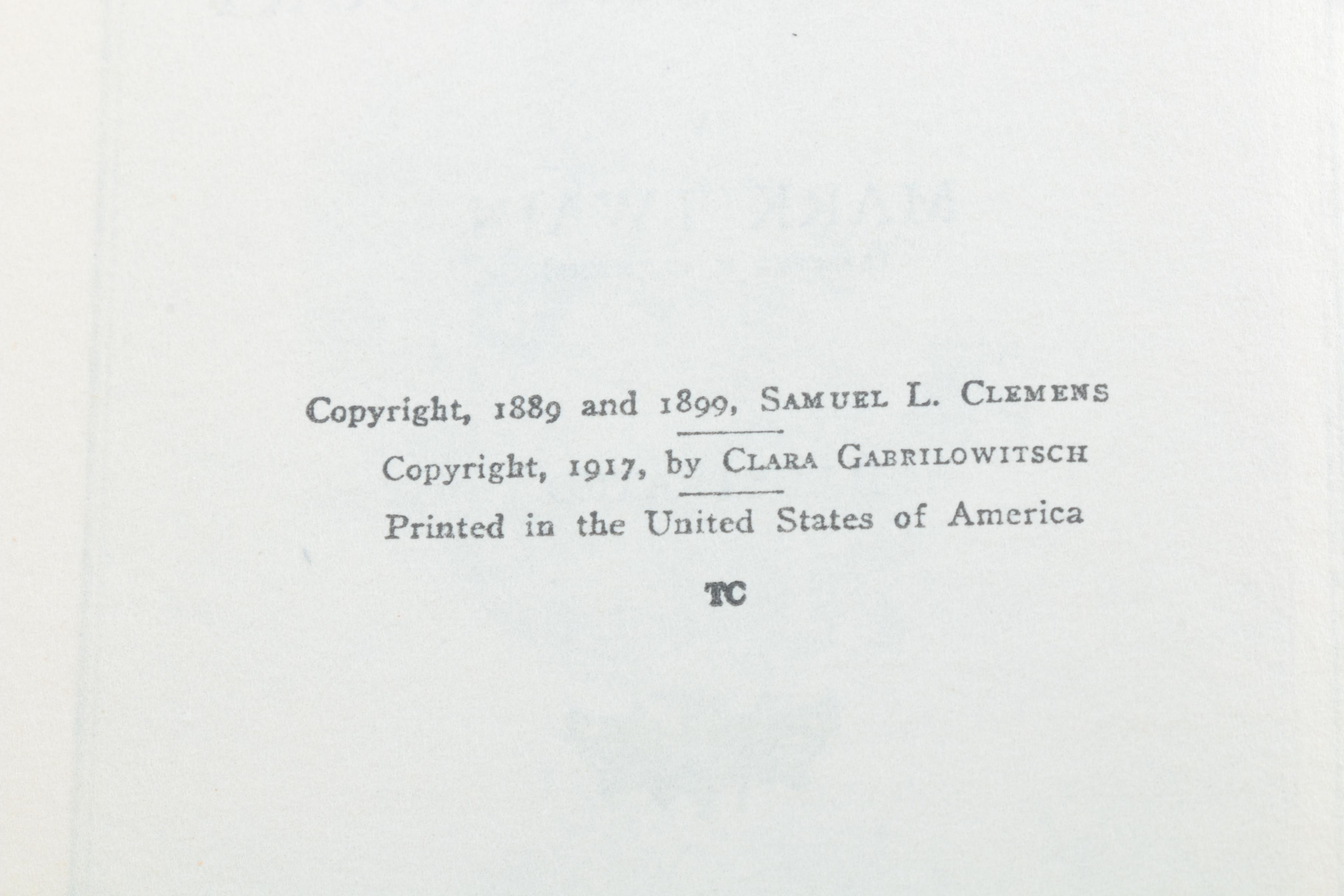 Mark Twain Illustrated Novel Set