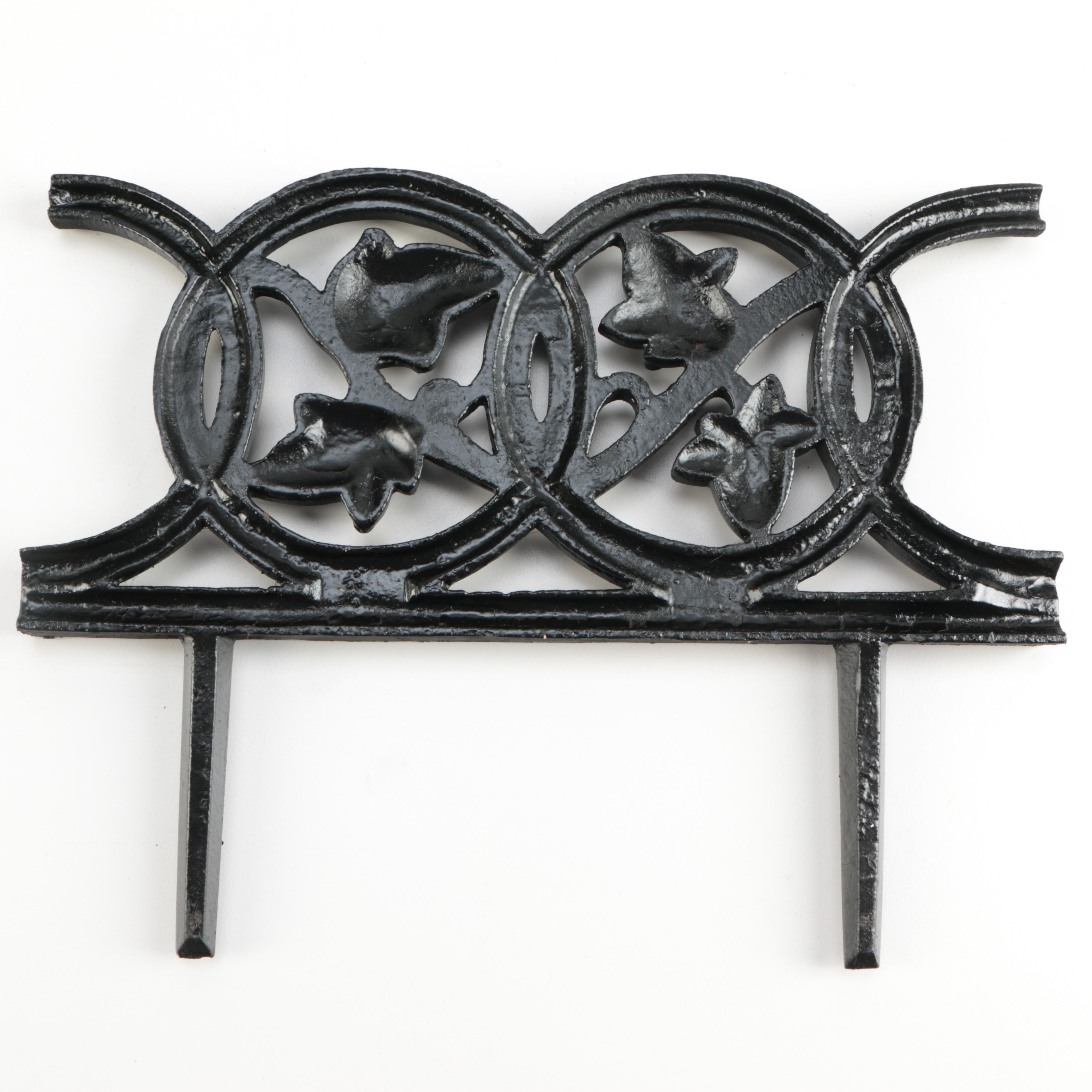 Wrought Iron Garden Decorations