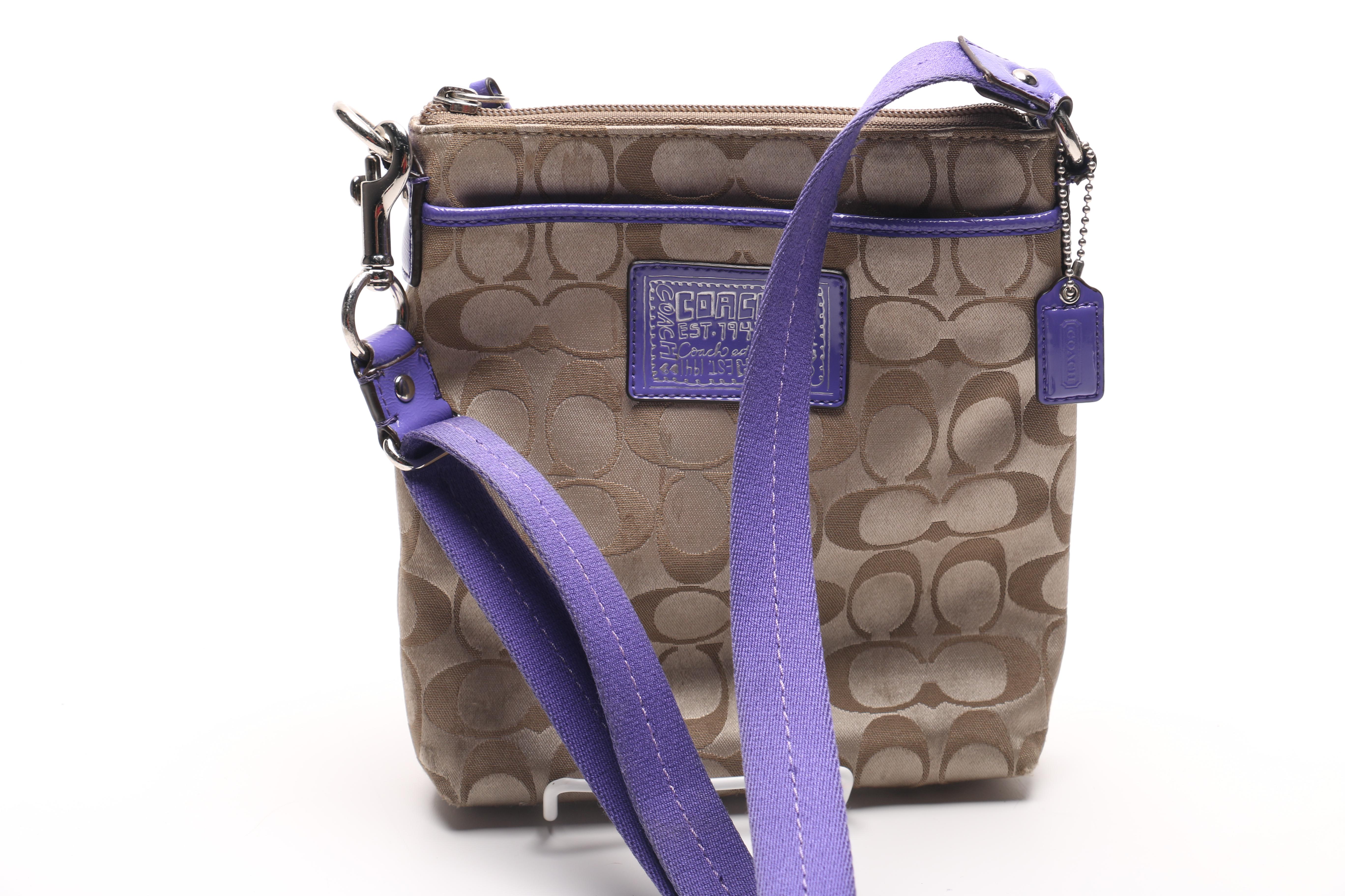 Coach Barrett Sneakers and Cross Body Sling Bag