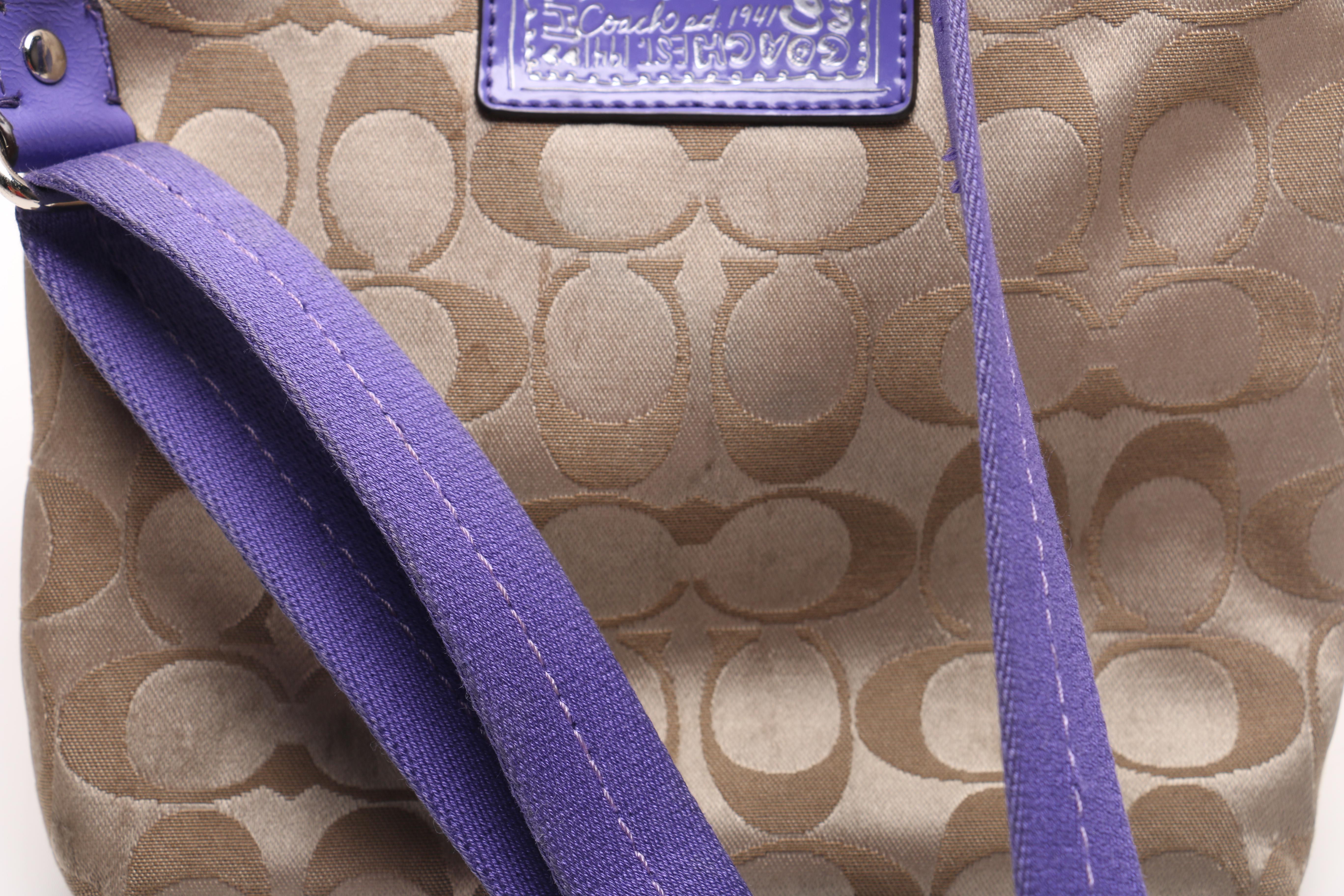 Coach Barrett Sneakers and Cross Body Sling Bag