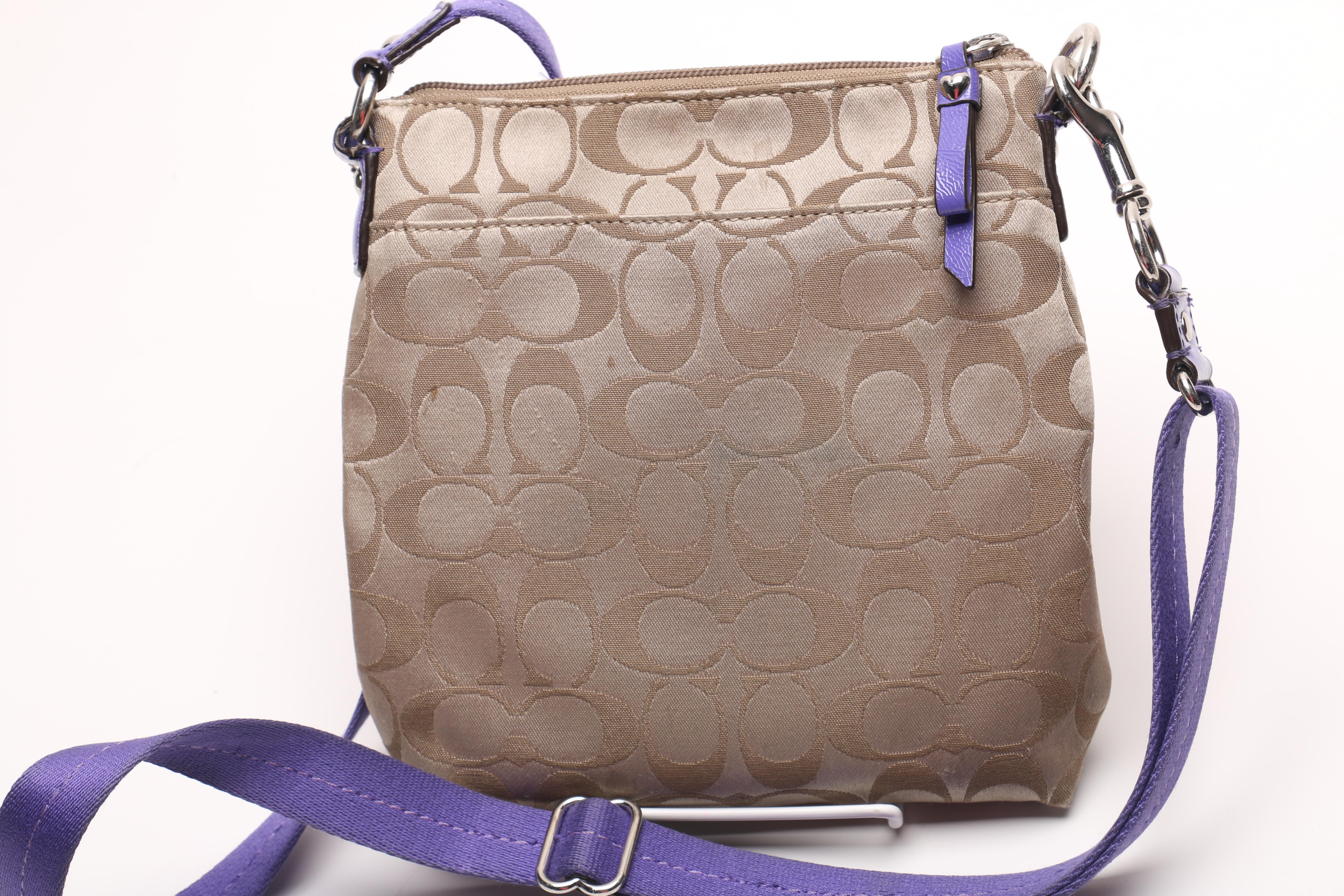 Coach Barrett Sneakers and Cross Body Sling Bag