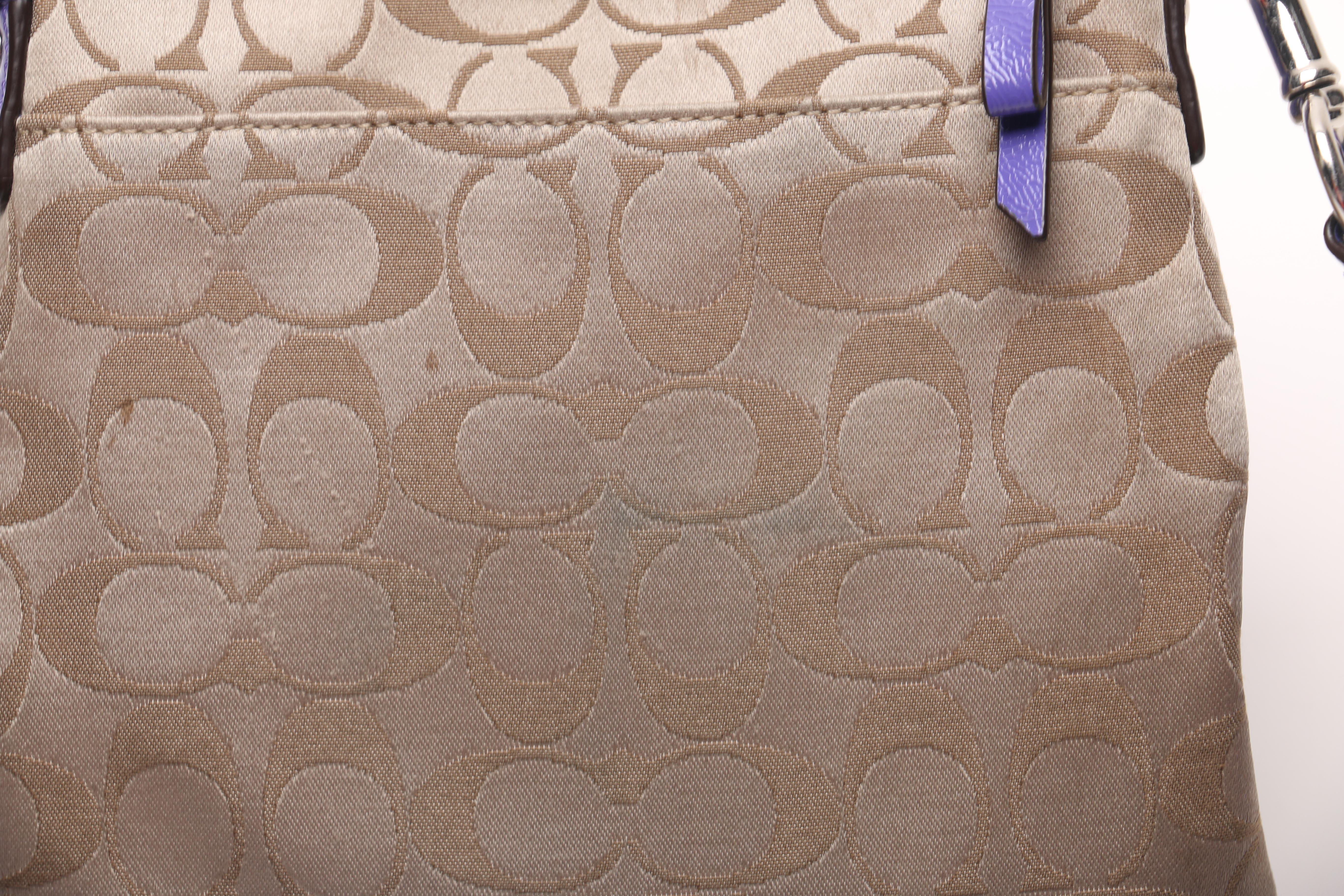 Coach Barrett Sneakers and Cross Body Sling Bag