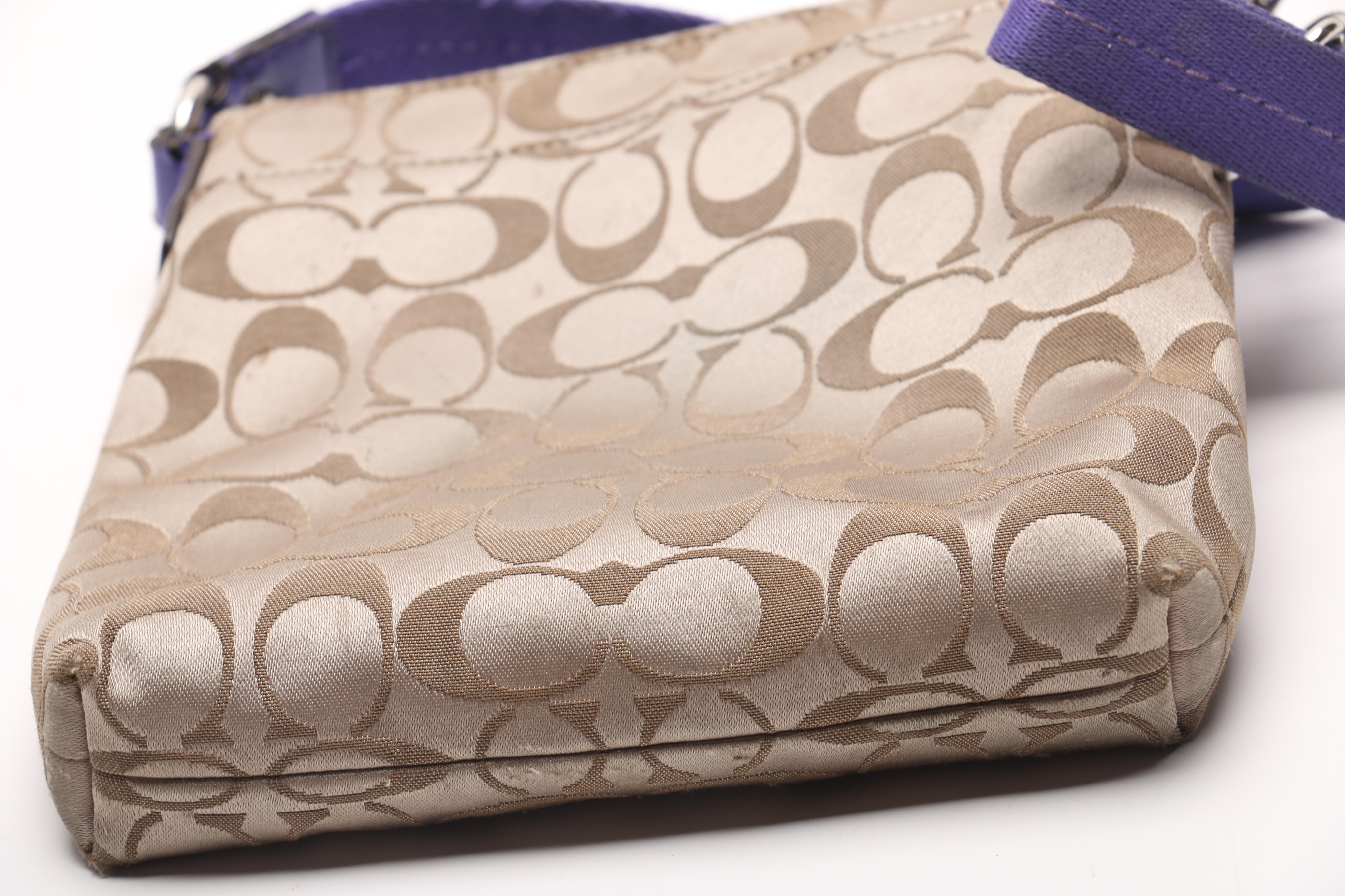 Coach Barrett Sneakers and Cross Body Sling Bag