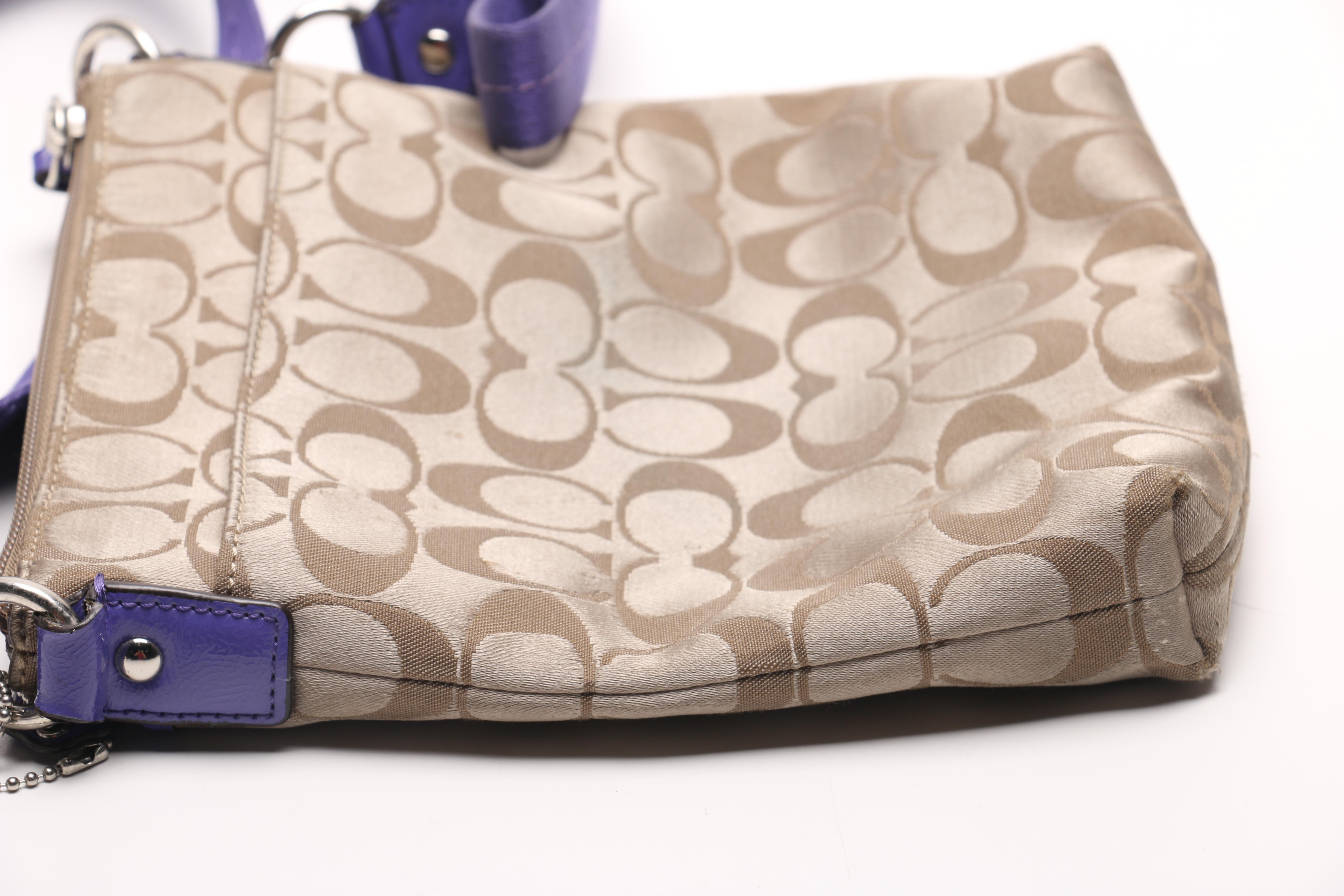 Coach Barrett Sneakers and Cross Body Sling Bag