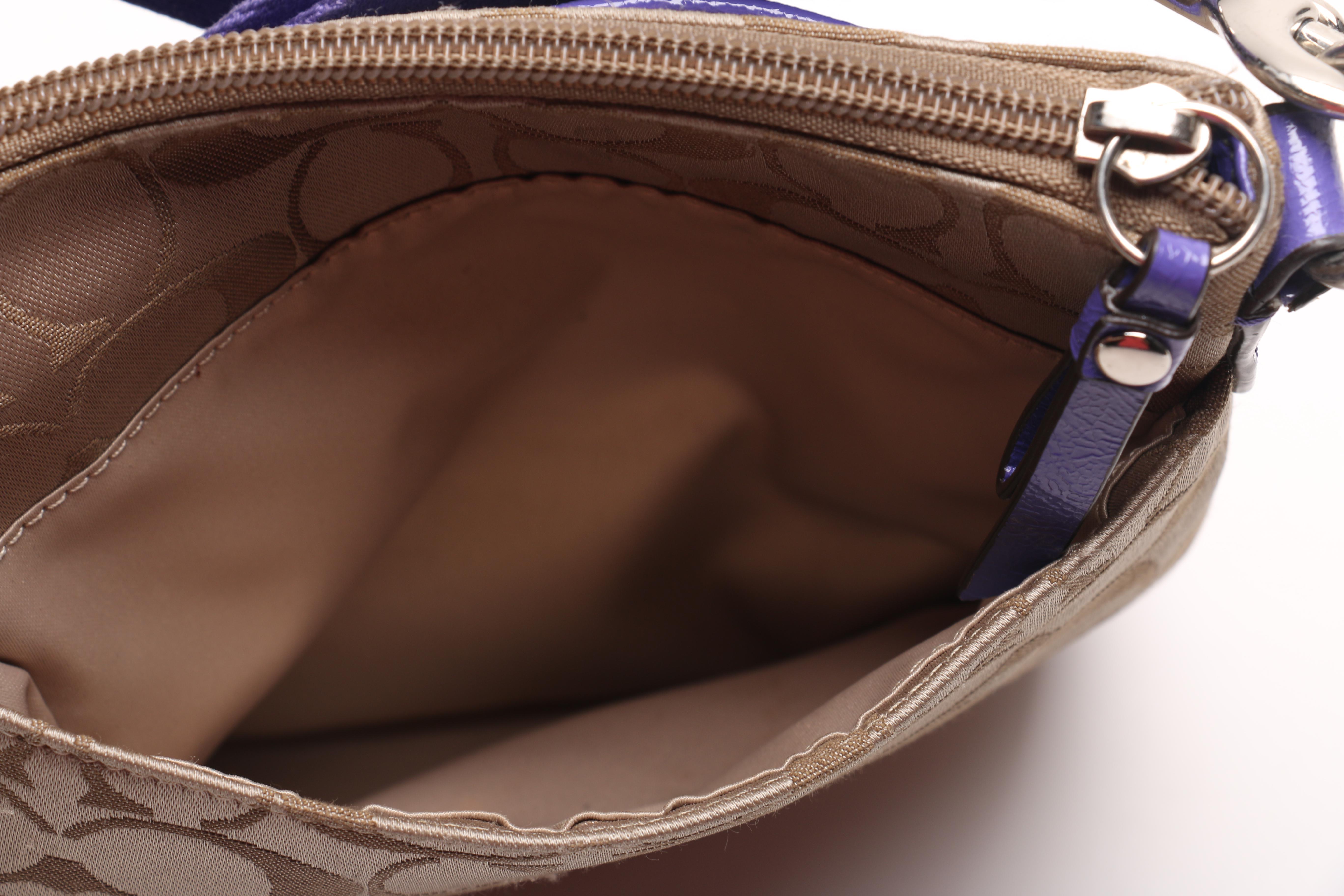 Coach Barrett Sneakers and Cross Body Sling Bag