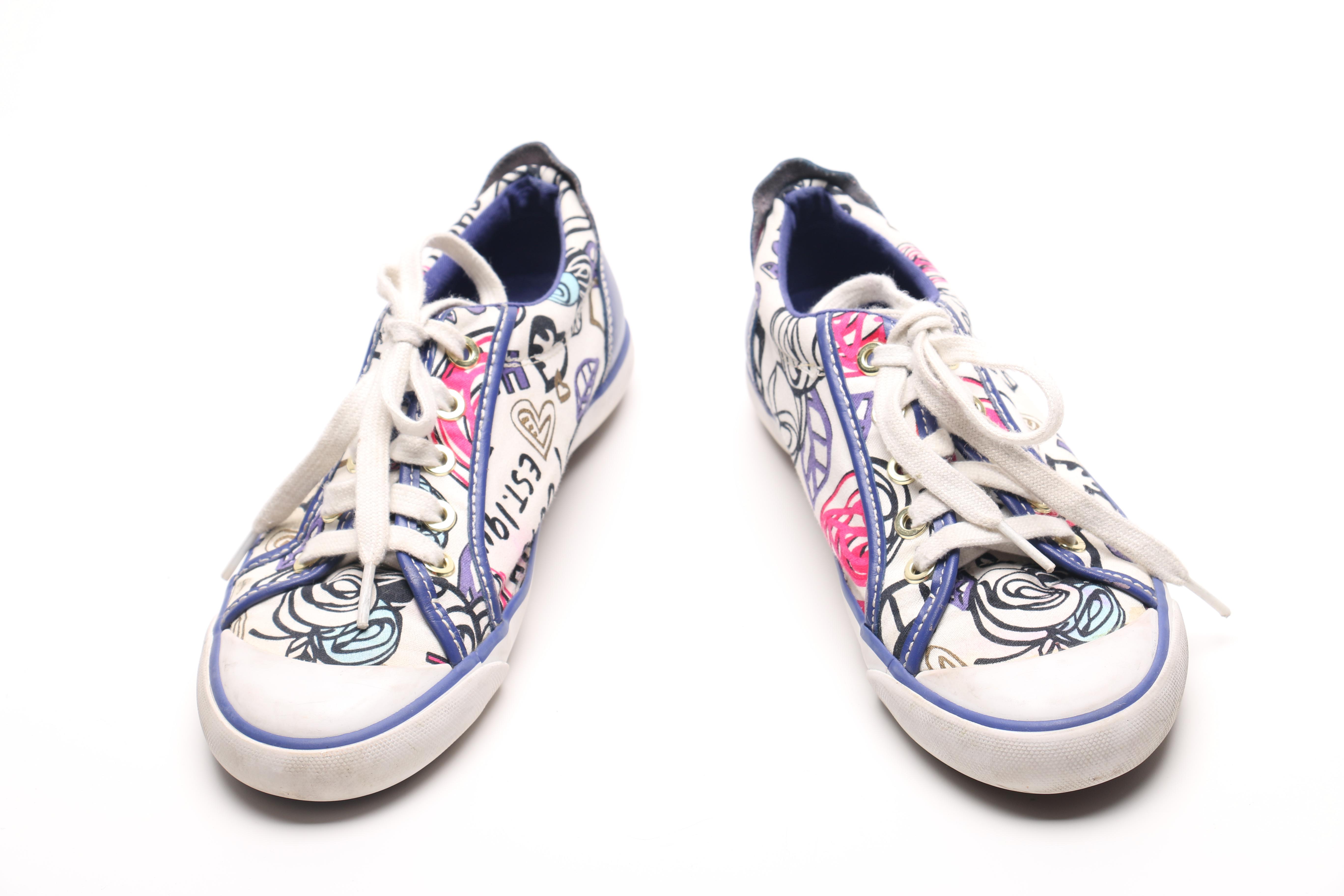 Coach Barrett Sneakers and Cross Body Sling Bag