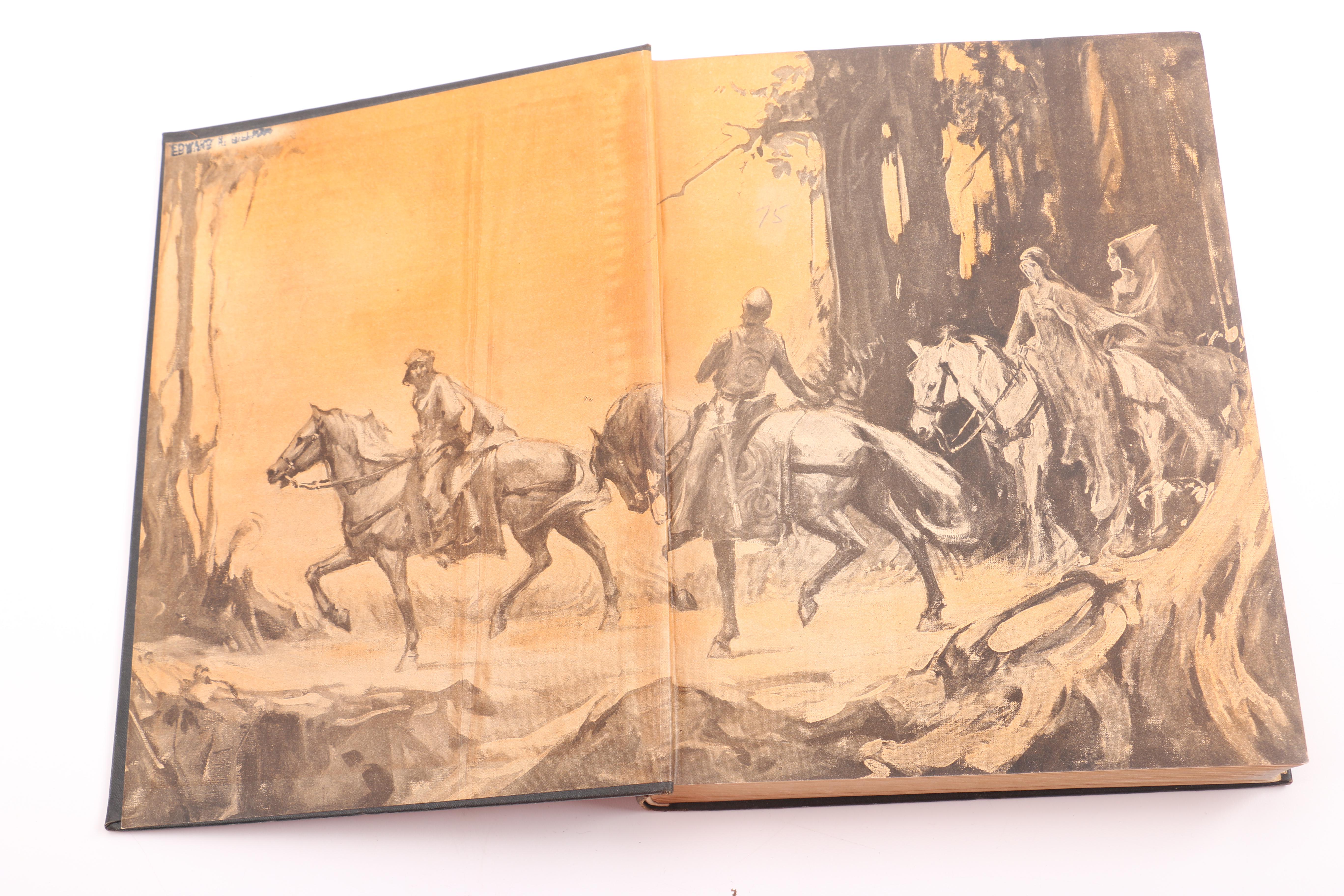 Vintage Fiction Books Including Sir Walter Scott and John Steinbeck