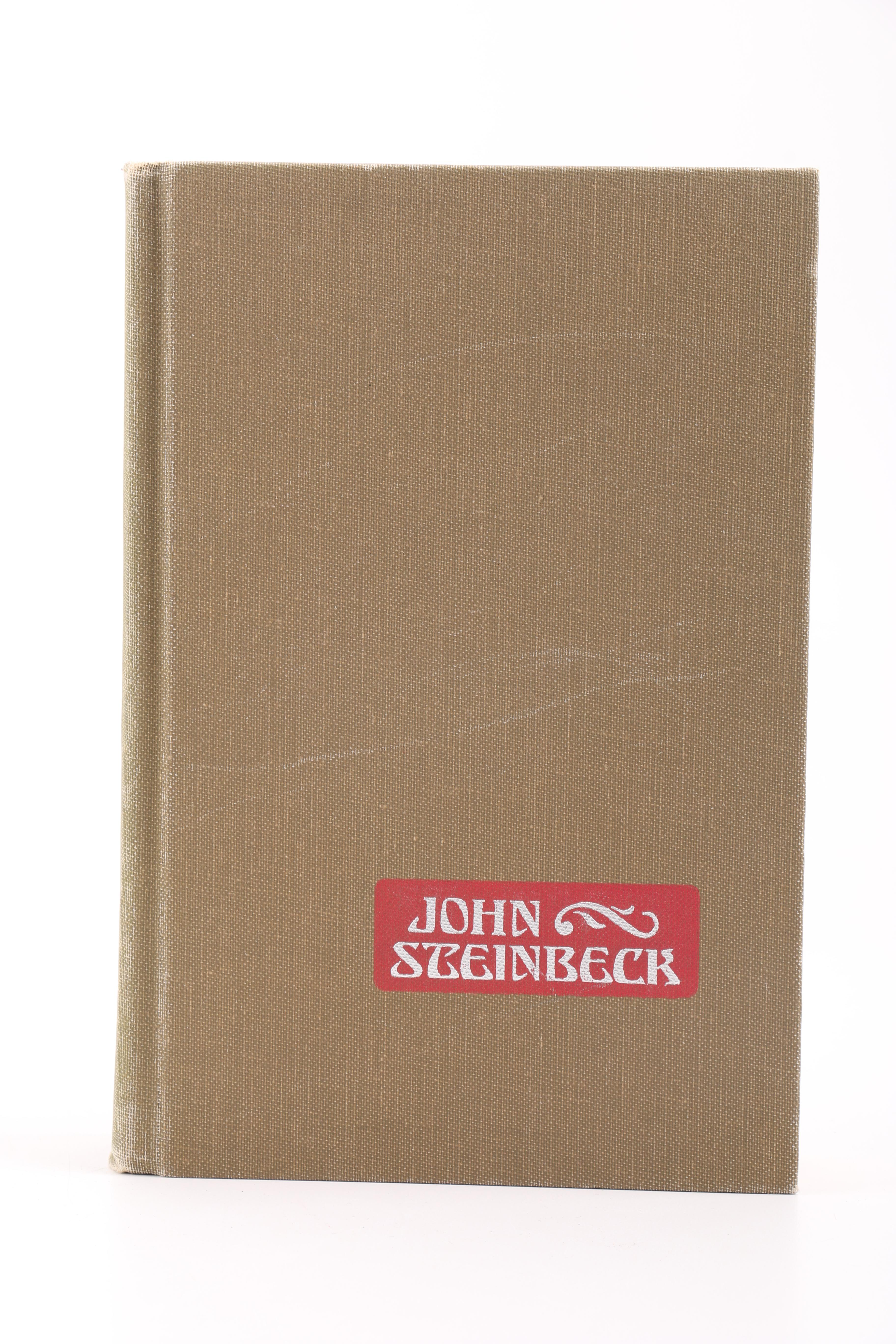 Vintage Fiction Books Including Sir Walter Scott and John Steinbeck