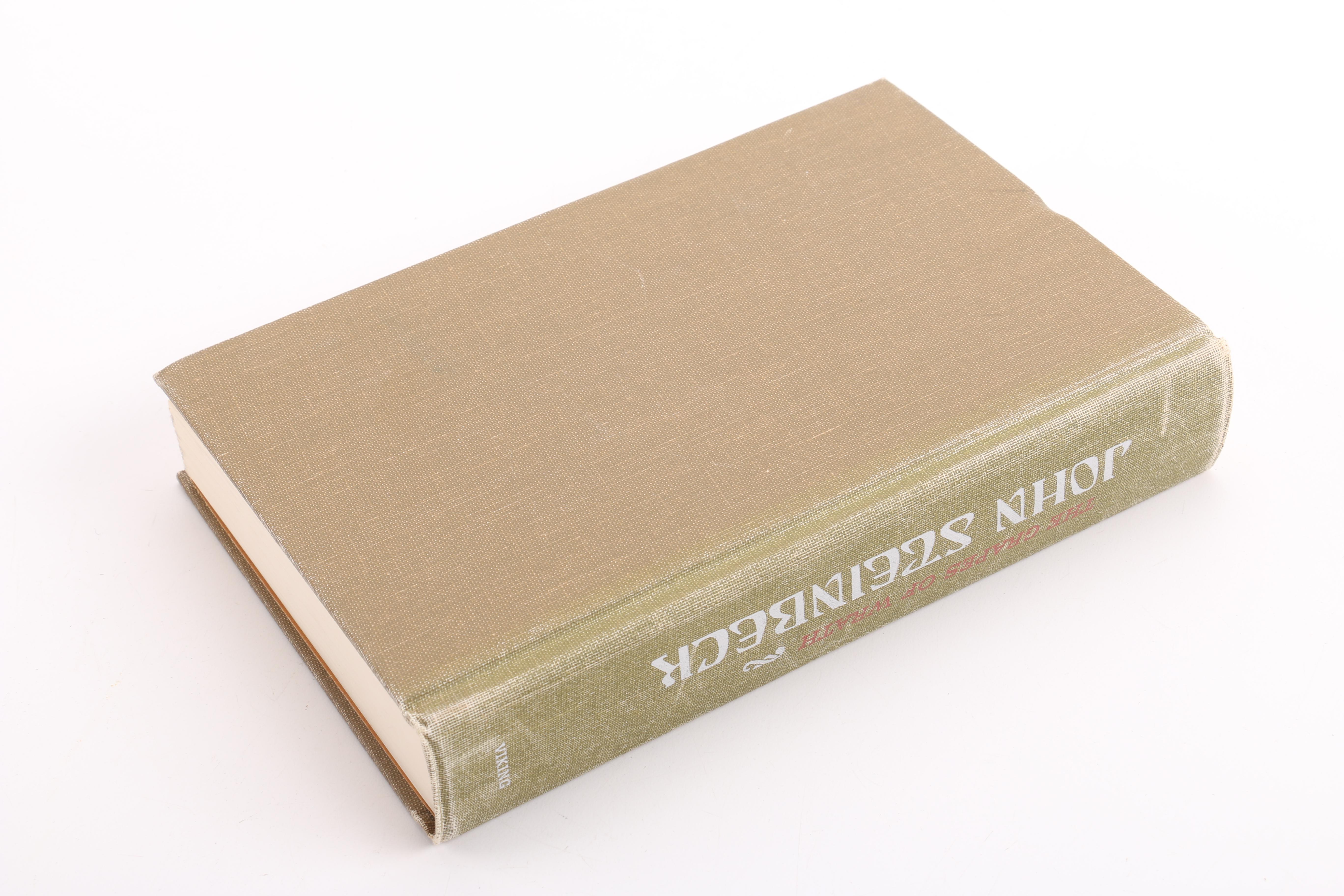 Vintage Fiction Books Including Sir Walter Scott and John Steinbeck