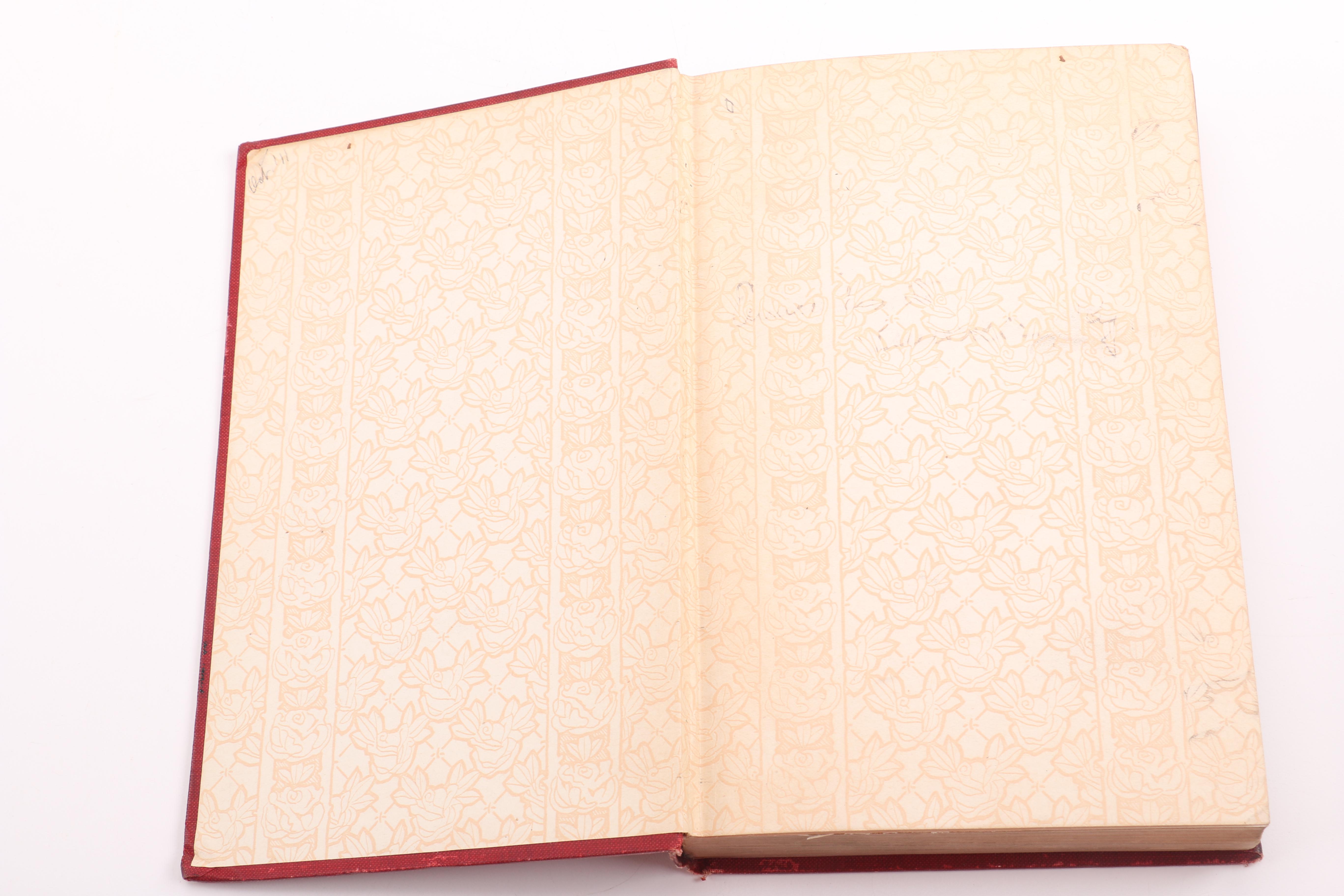 Vintage Fiction Books Including Sir Walter Scott and John Steinbeck