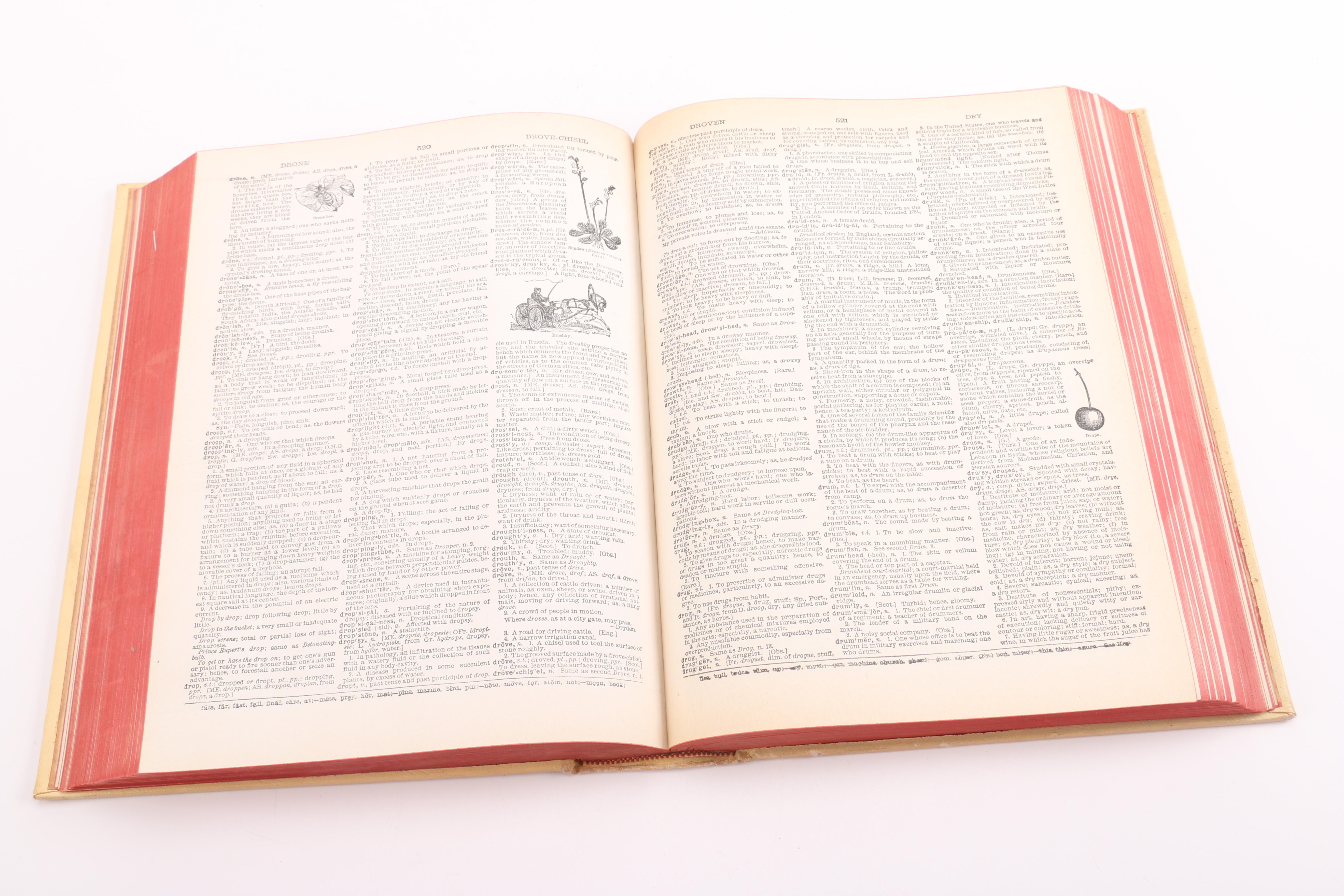 1936 "Webster's Universal Unabridged Dictionary" Volumes I and II