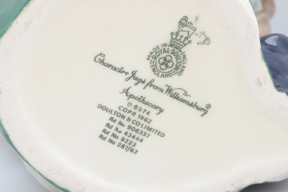 Collection of  Royal Doulton Toby and Character Mugs