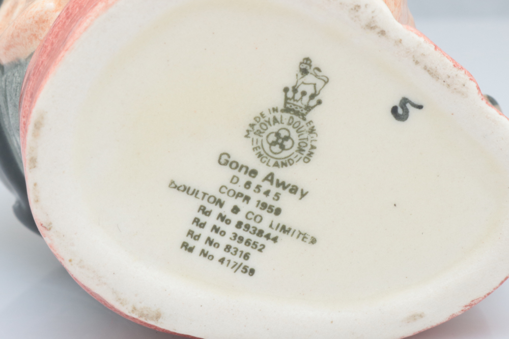 Collection of  Royal Doulton Toby and Character Mugs