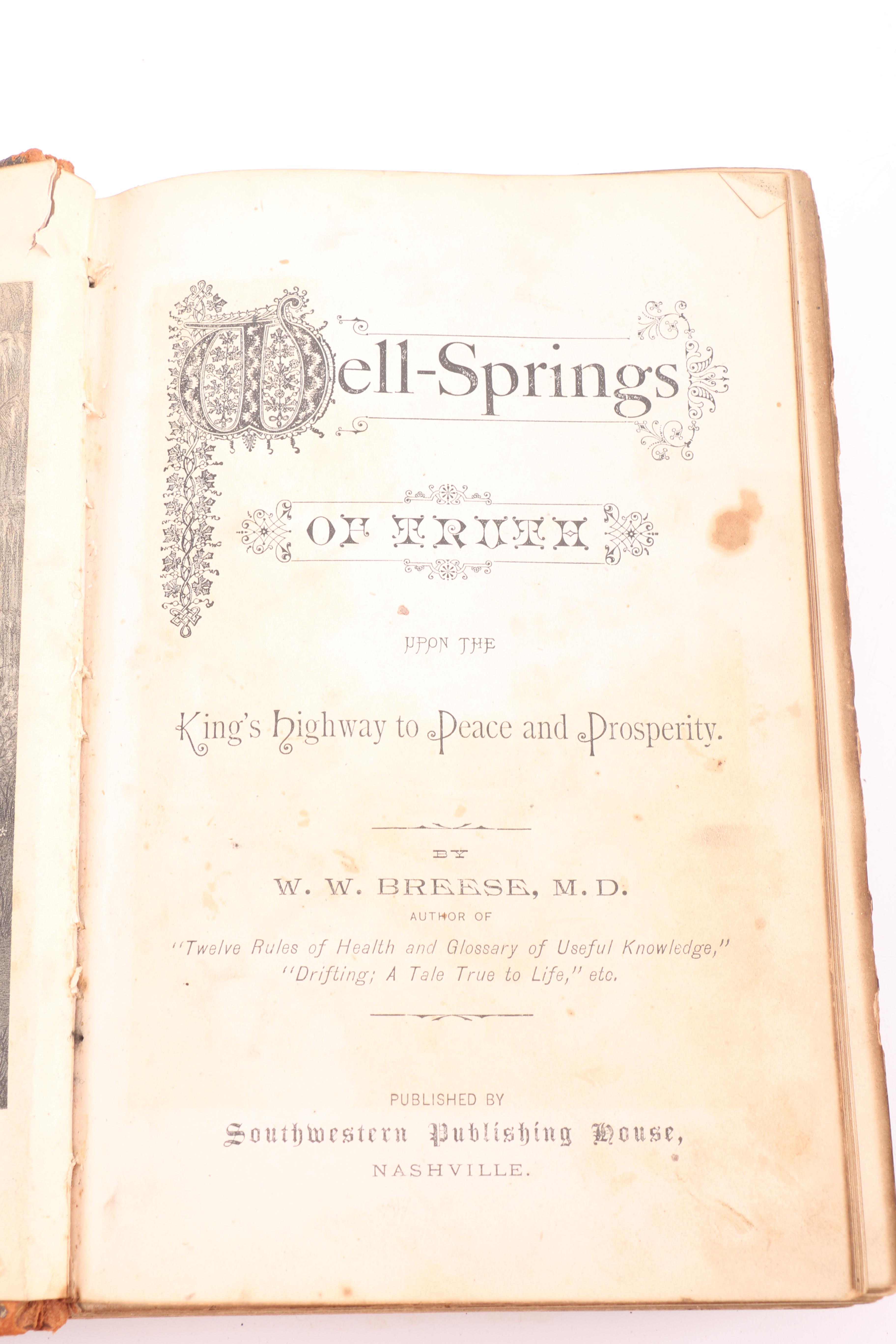 Antique and Vintage Book Assortment