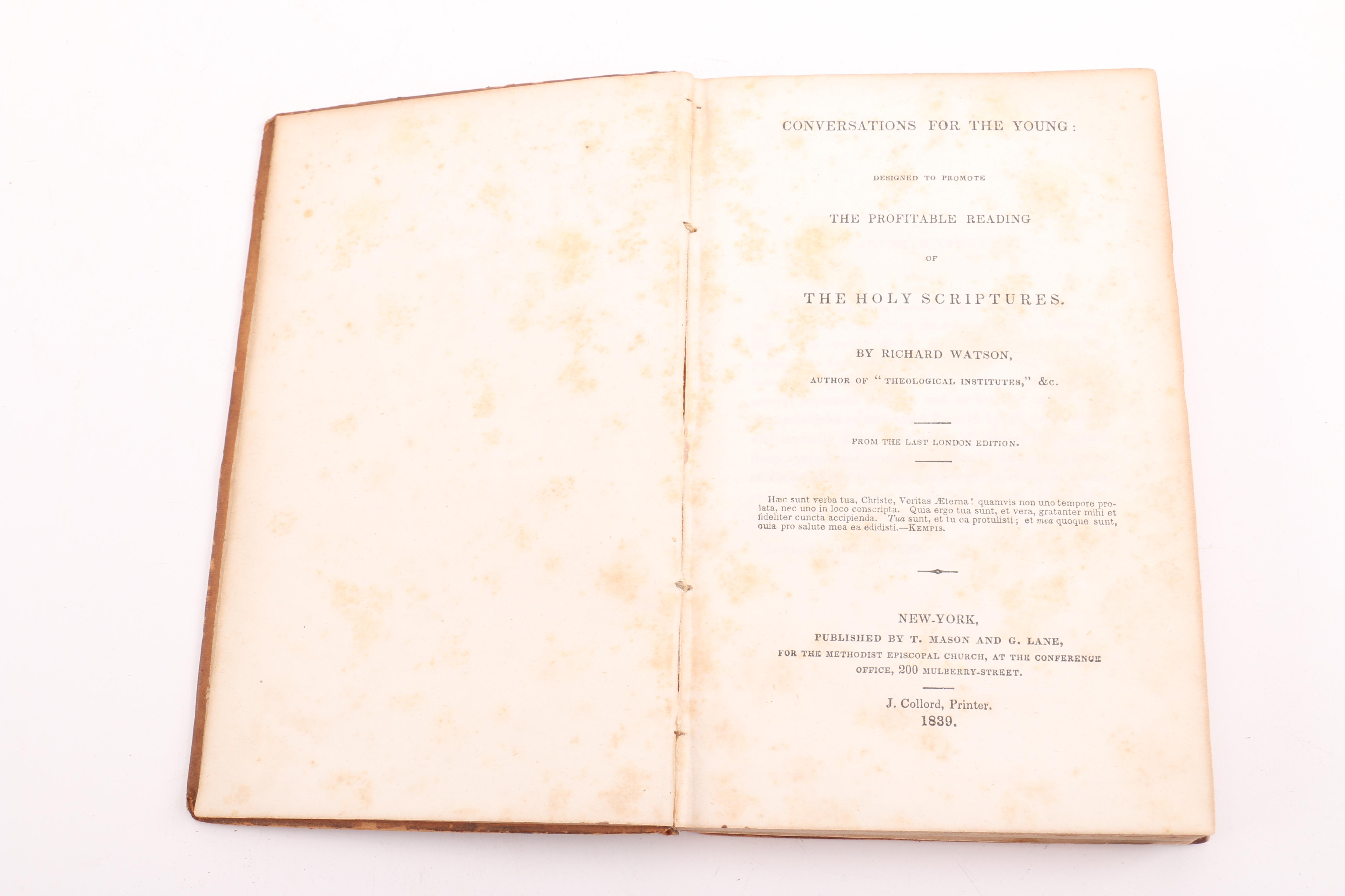 Antique and Vintage Book Assortment