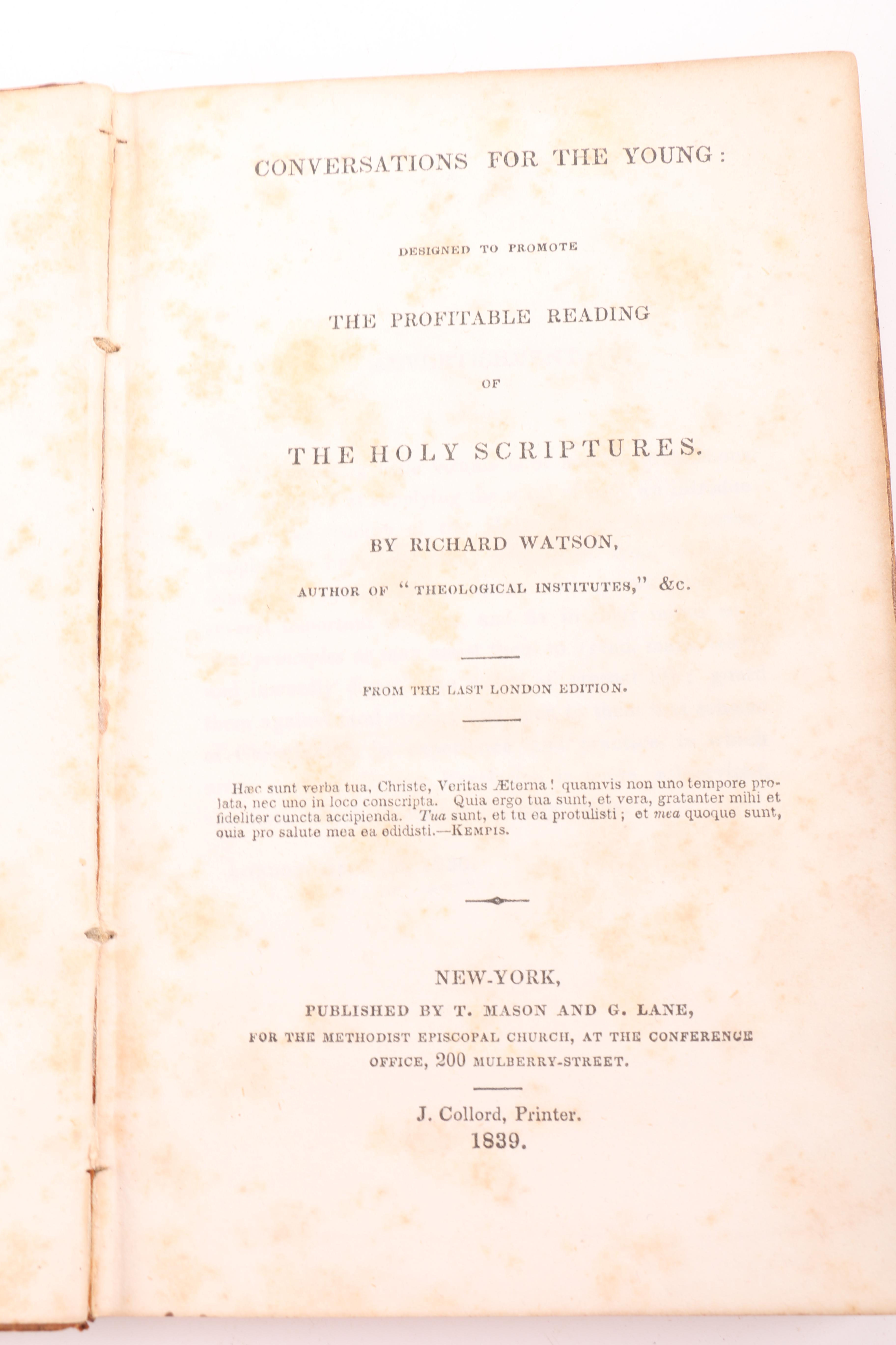 Antique and Vintage Book Assortment