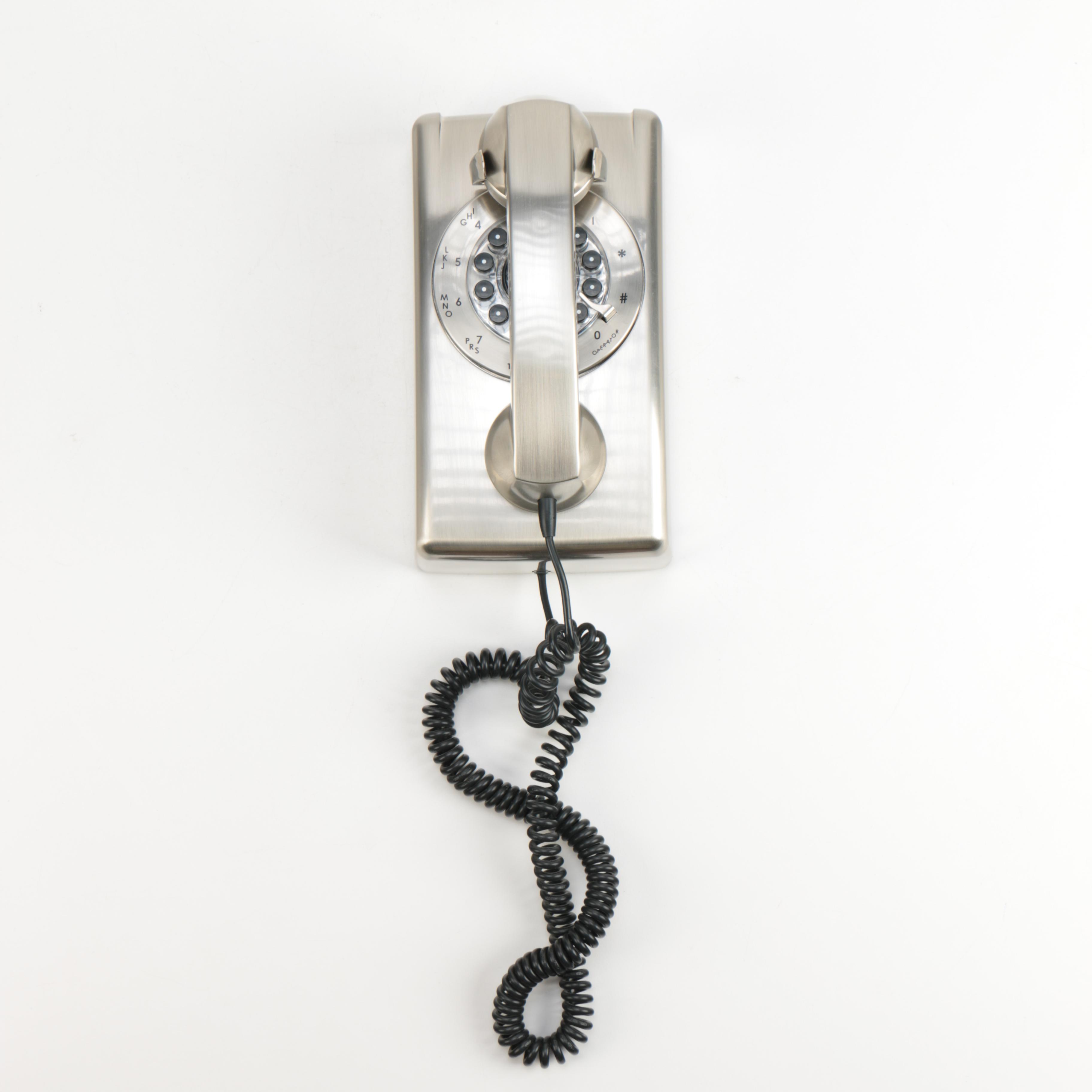 Crosley Wall Mount Rotary Style Telephone