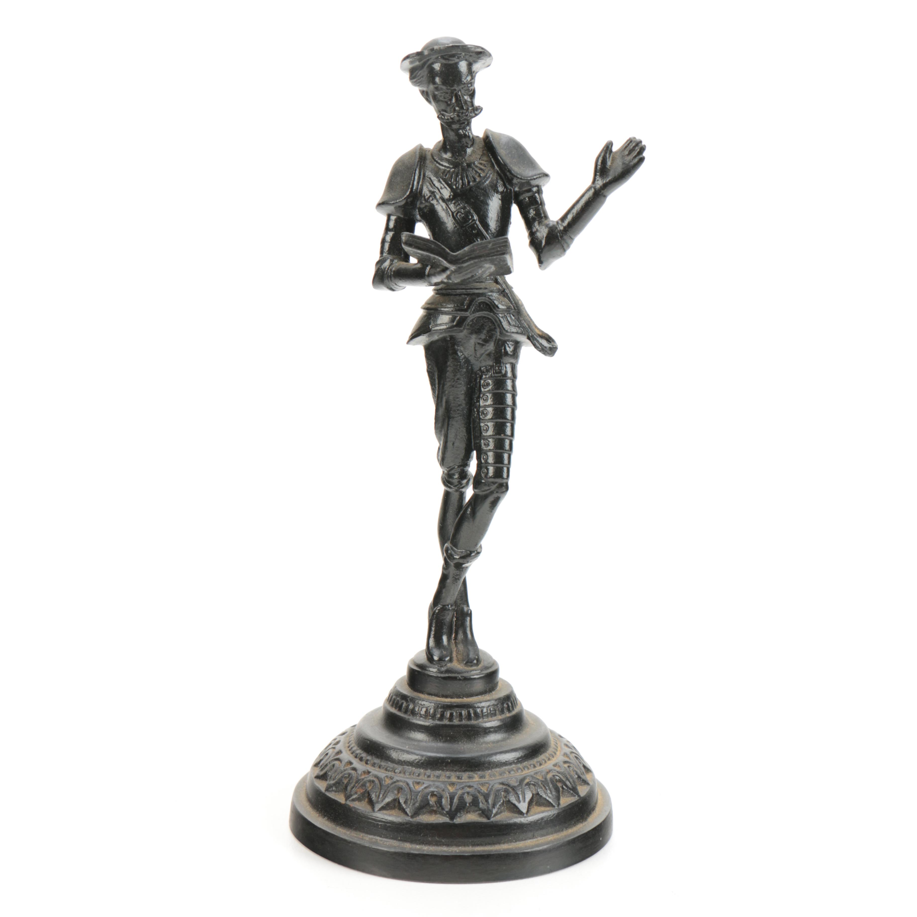 Metal Don Quixote Figurine