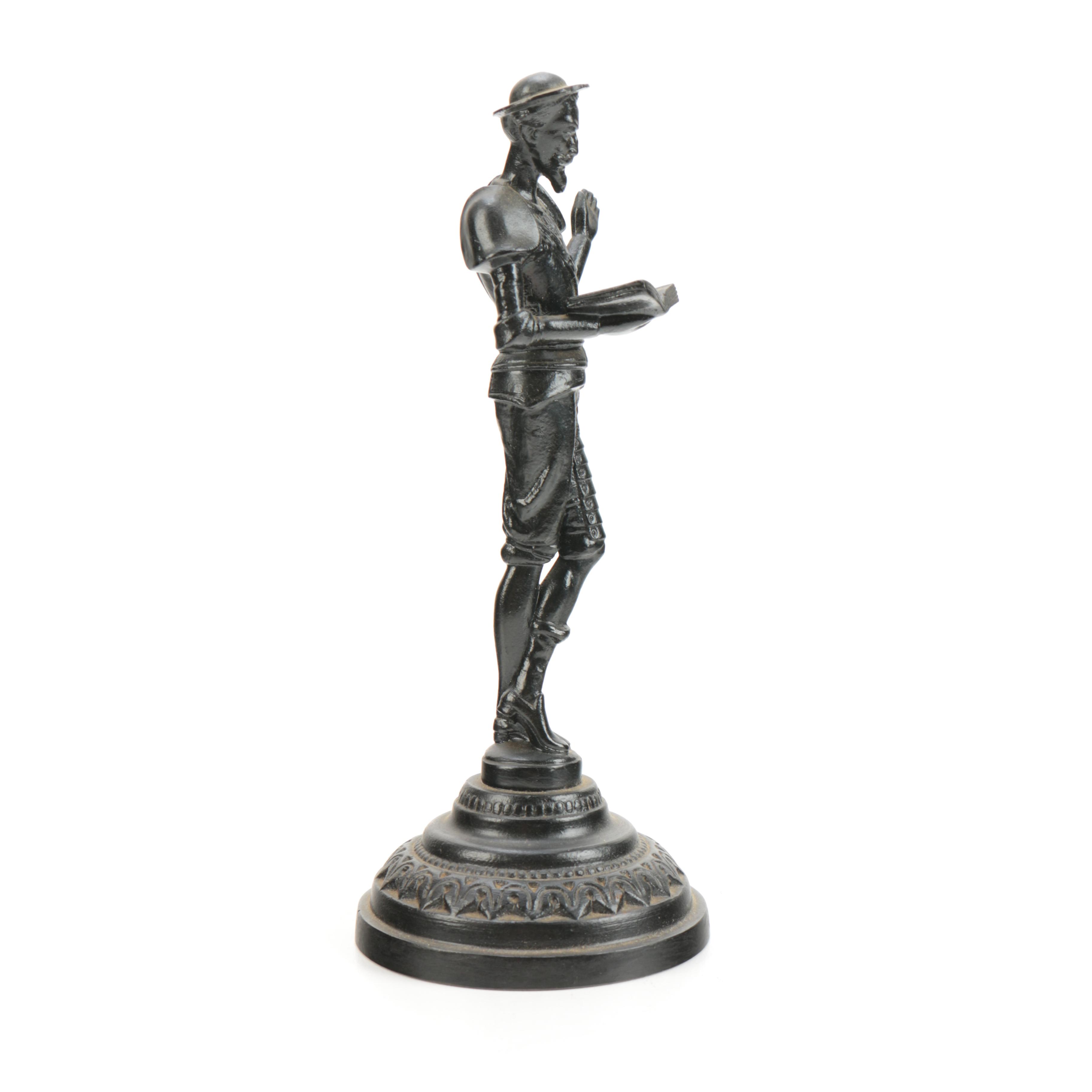Metal Don Quixote Figurine