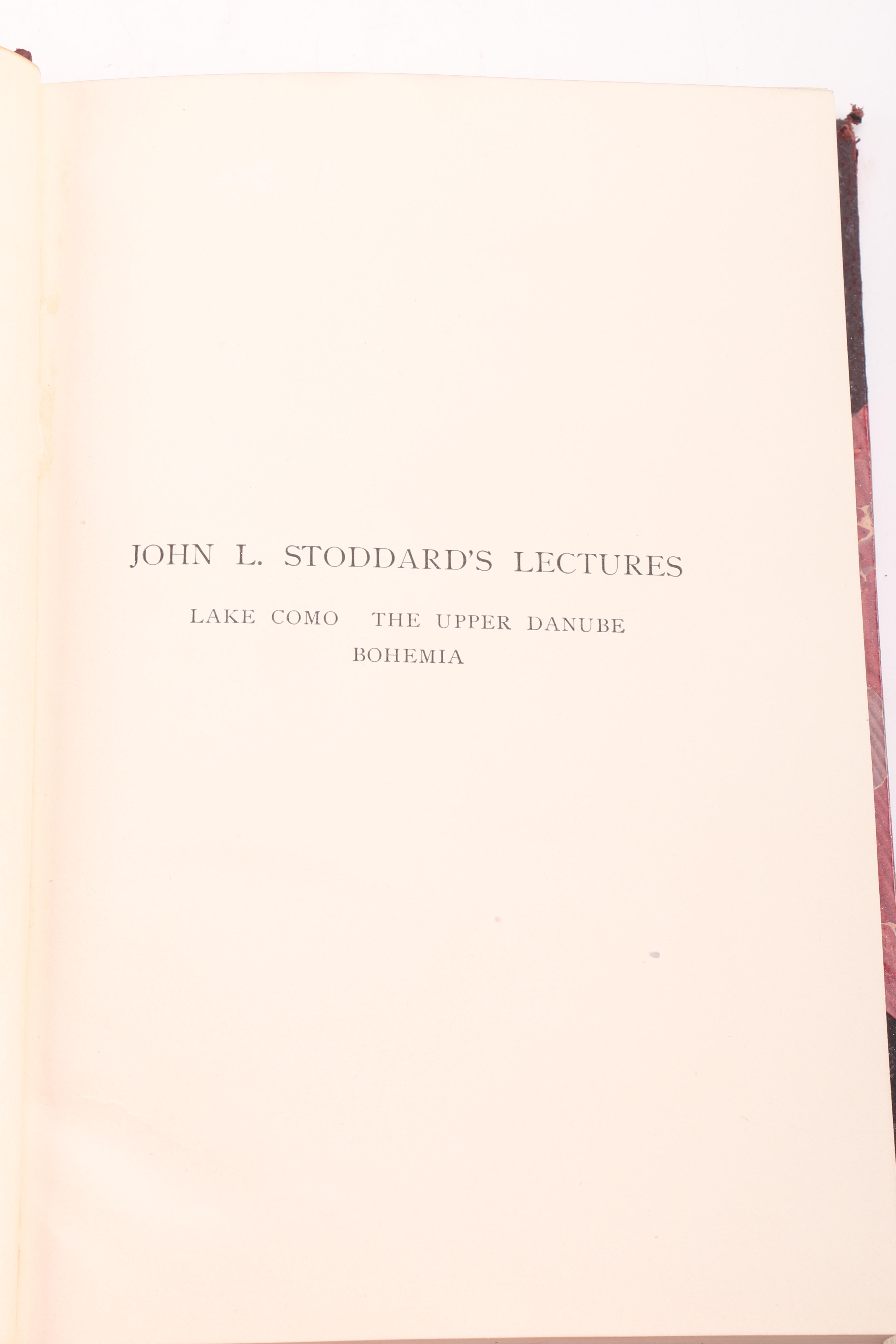 1914 John L. Stoddard Complete Lectures Set Volumes I-X and More