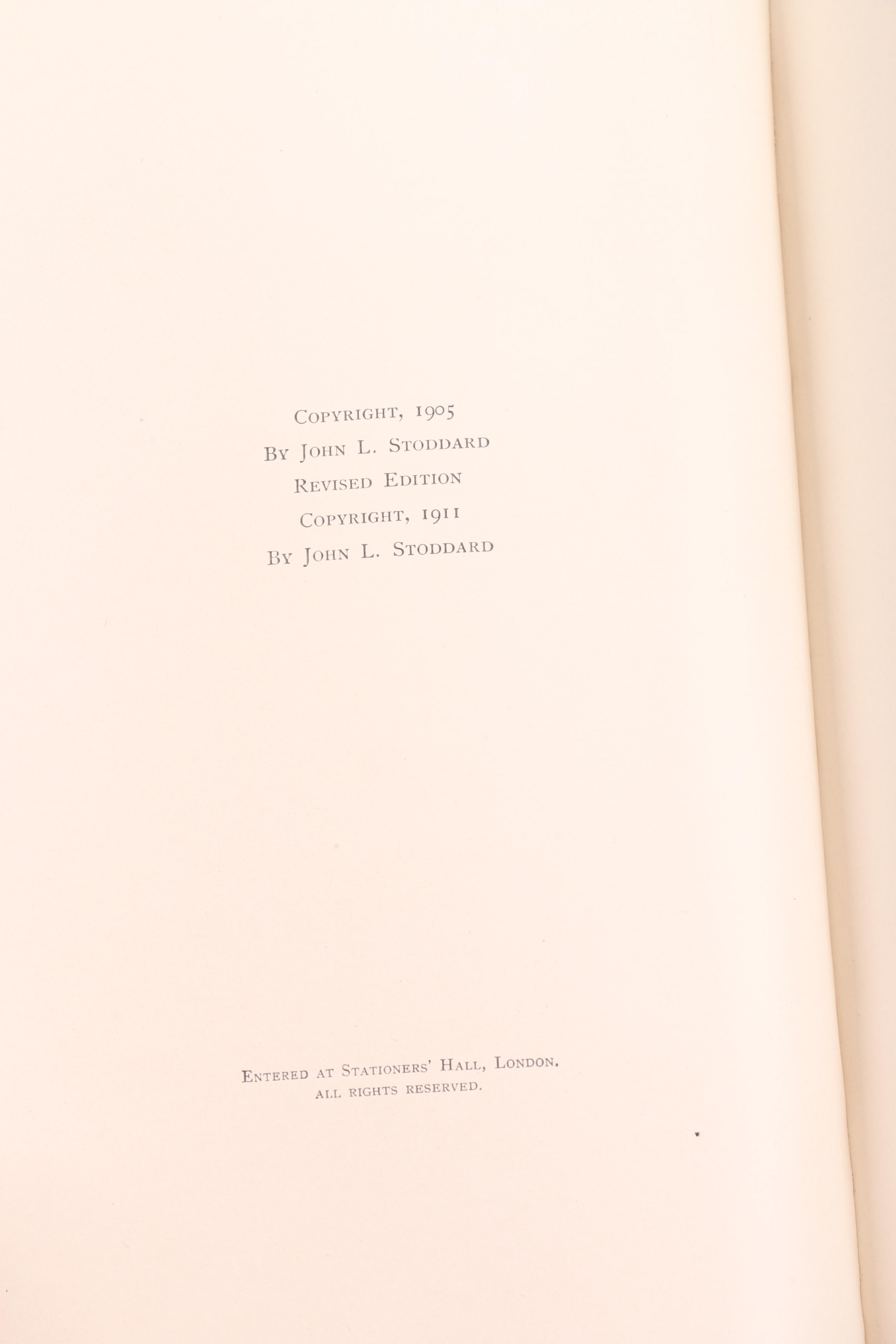 1914 John L. Stoddard Complete Lectures Set Volumes I-X and More