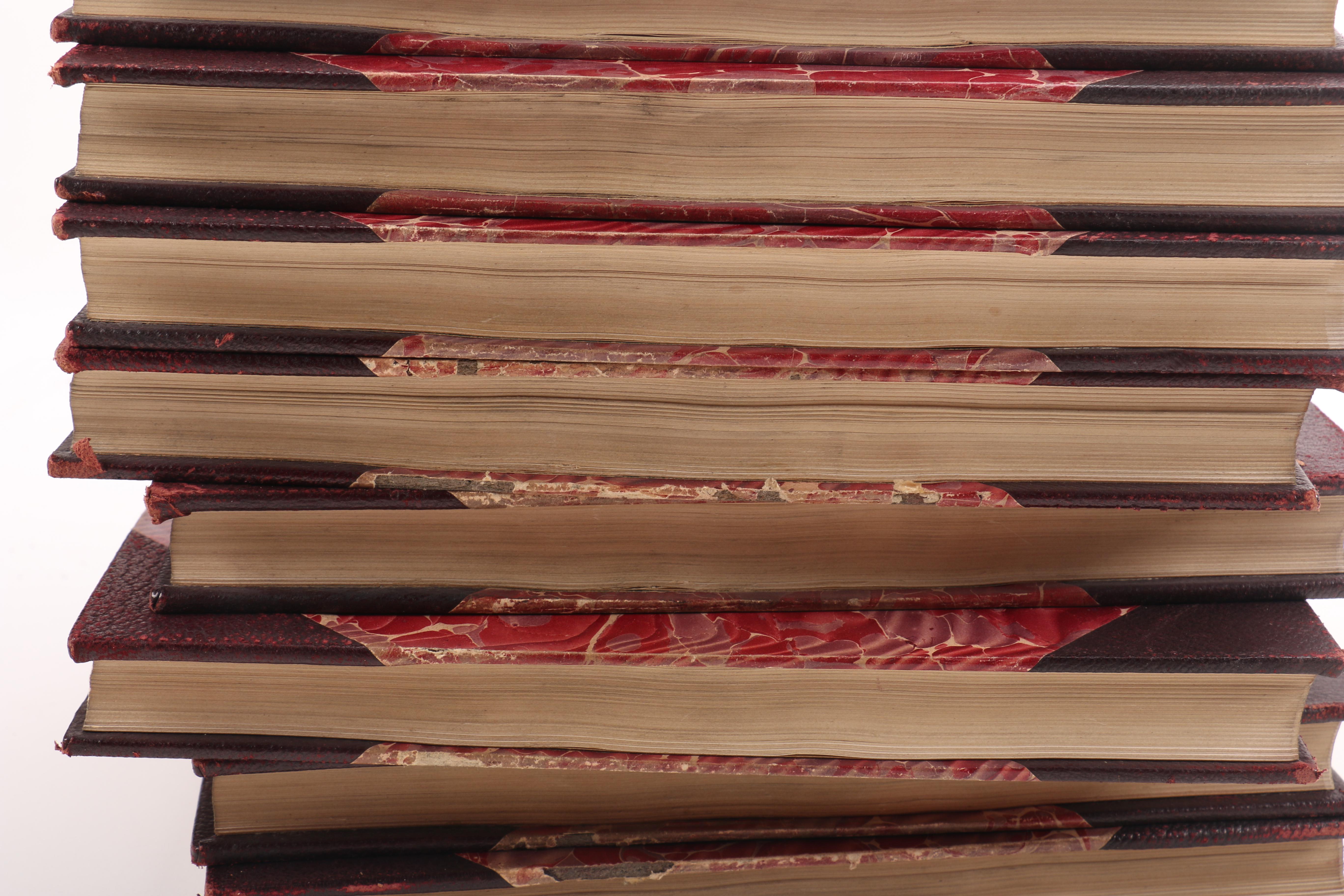 1914 John L. Stoddard Complete Lectures Set Volumes I-X and More