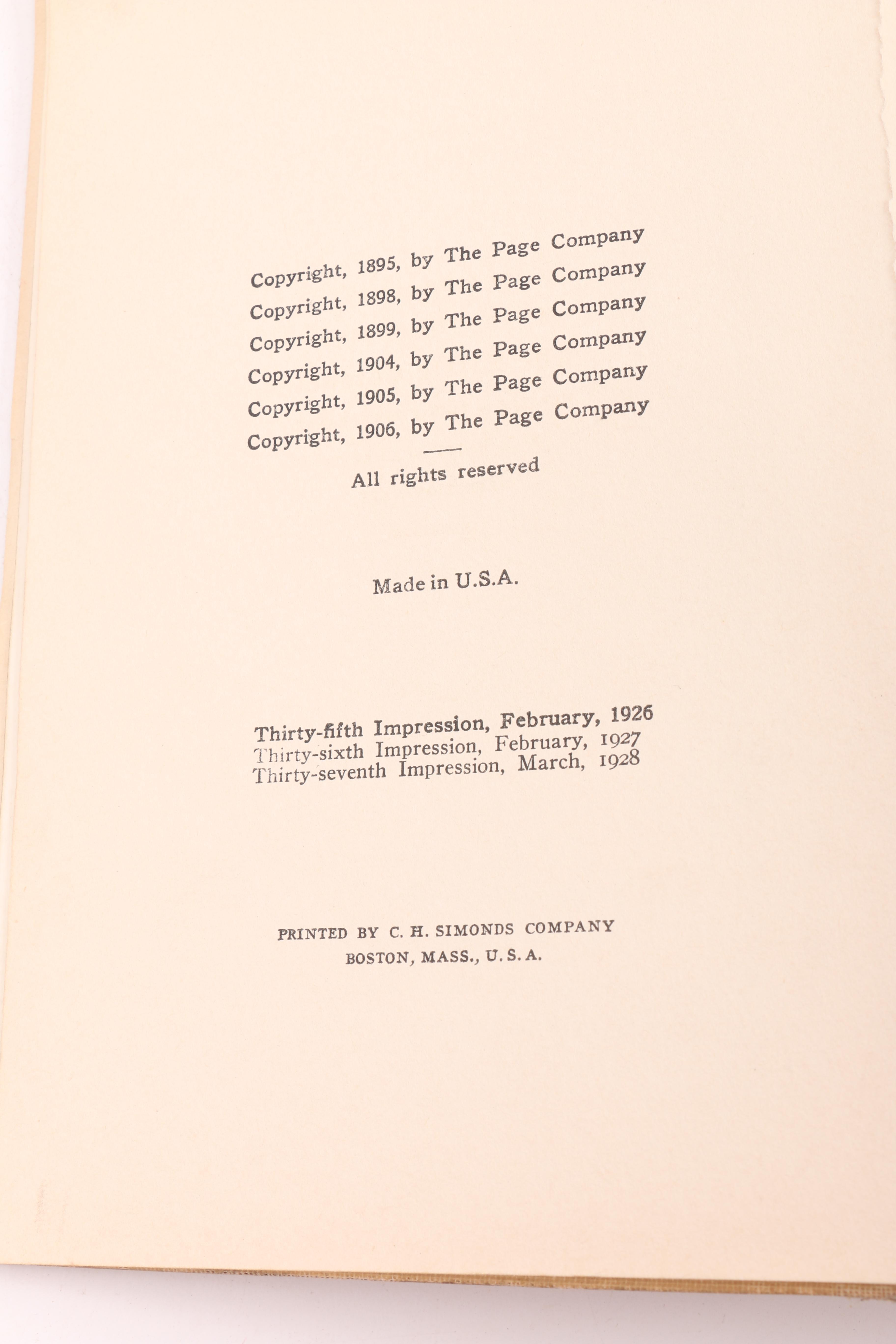 Assorted Vintage Books of Fiction