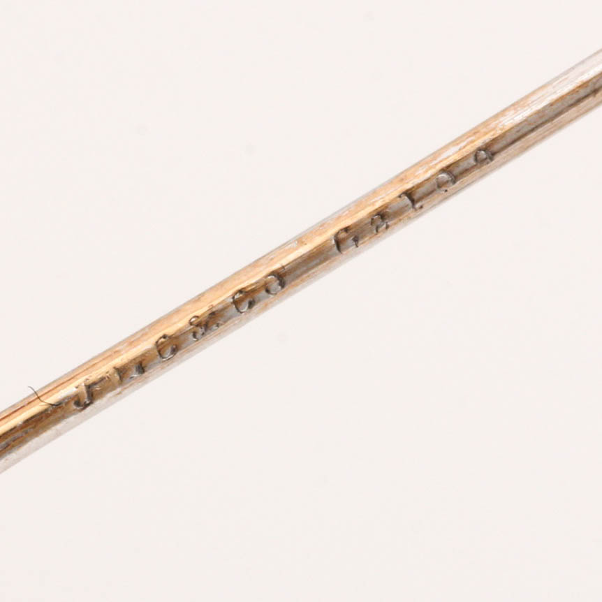 J. E. Caldwell Platinum 1.75 CTW Diamond Bar Pin