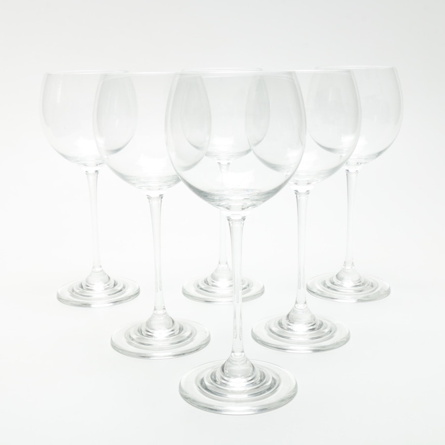 Set of Six Wine Glasses