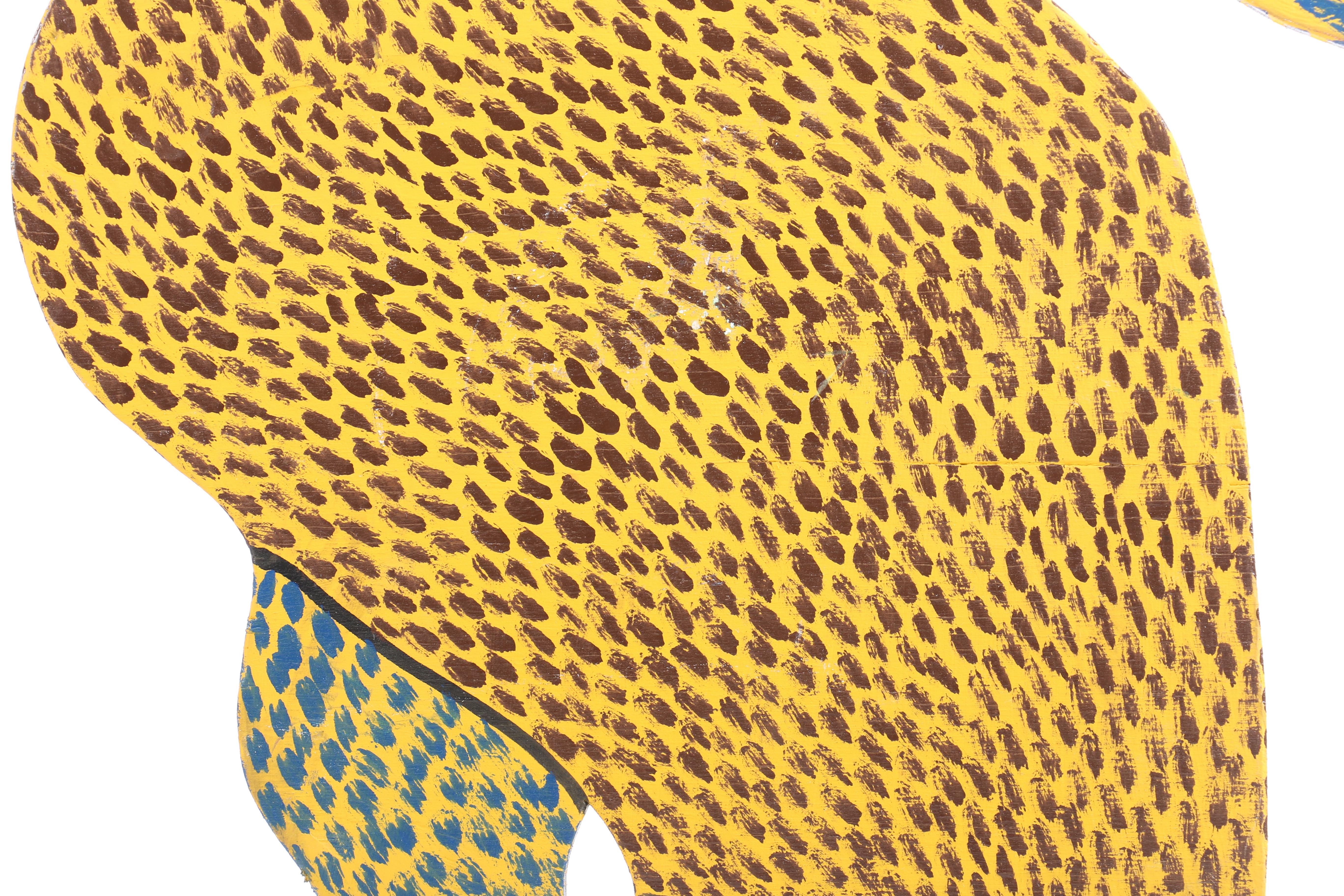 Marvin Finn Folk Art Parrot Sculpture