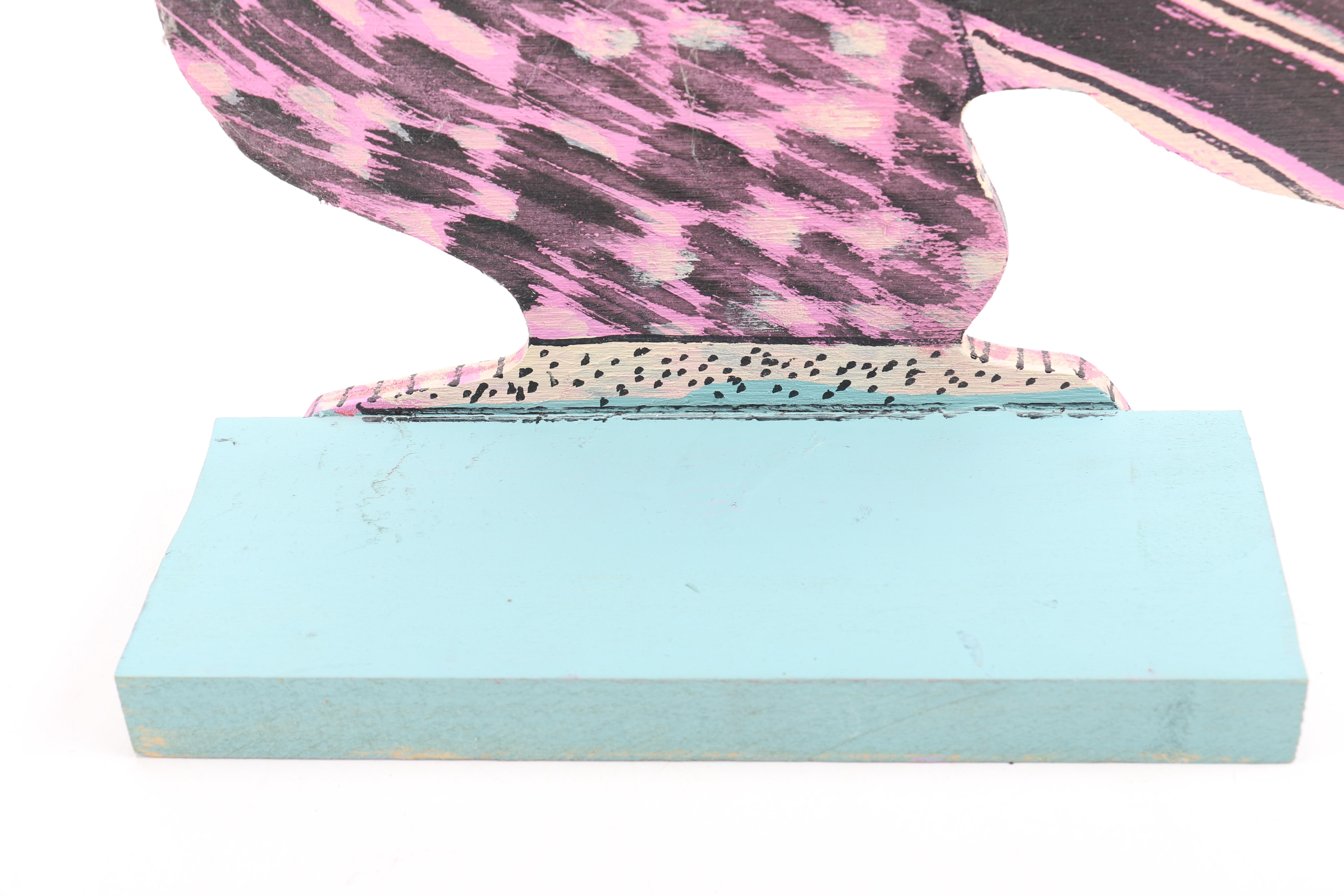 Marvin Finn Folk Art Quail Sculpture