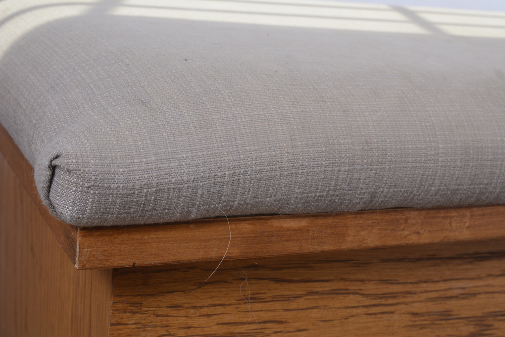 Vintage Oak "Virginia Maid" Trunk Bench by Lane