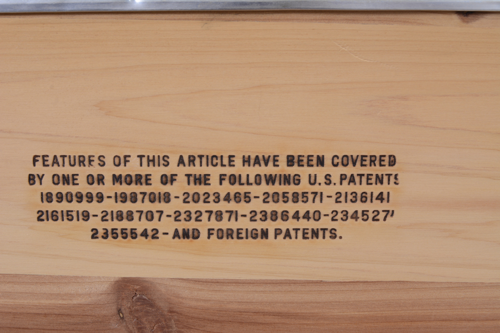 Vintage Oak "Virginia Maid" Trunk Bench by Lane