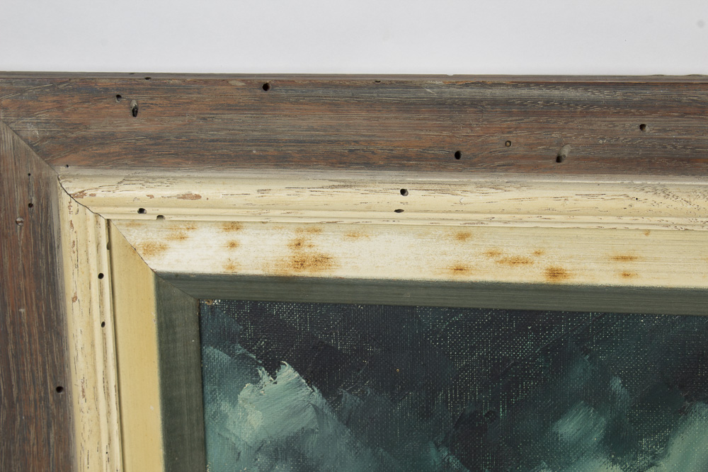 Nicolas Auburtin Oil Painting on Canvas of Montmartre