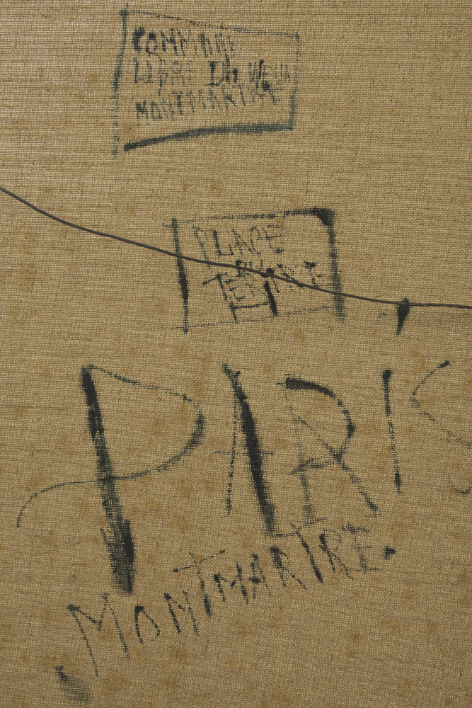 Nicolas Auburtin Oil Painting on Canvas of Montmartre