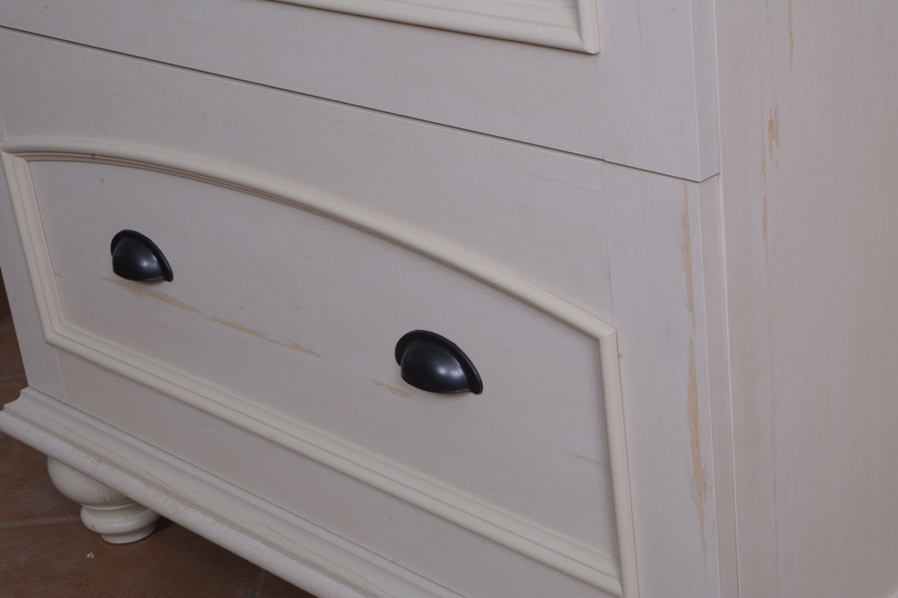 Cottage Style White Hutch