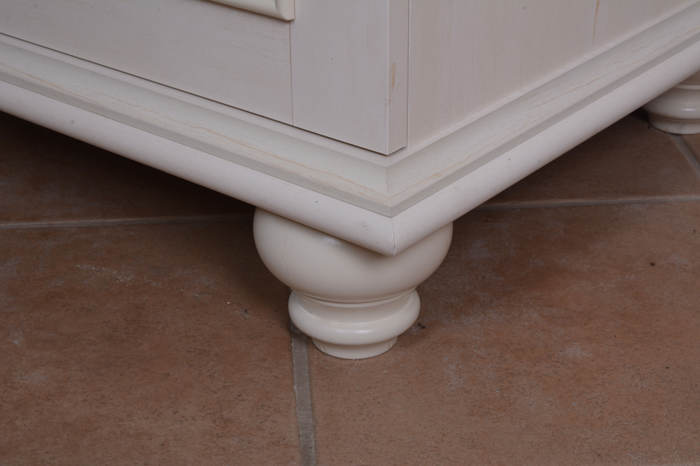 Cottage Style White Hutch