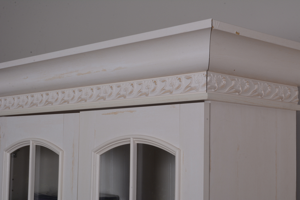 Cottage Style White Hutch