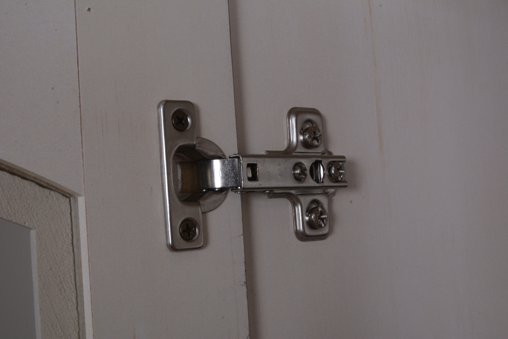 Cottage Style White Hutch