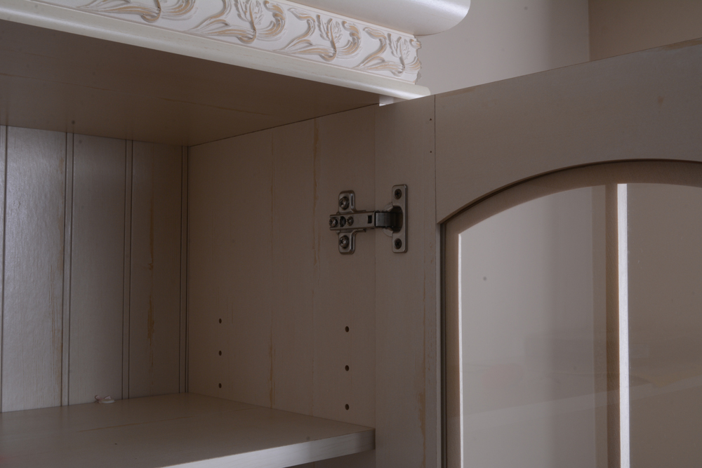 Cottage Style White Hutch